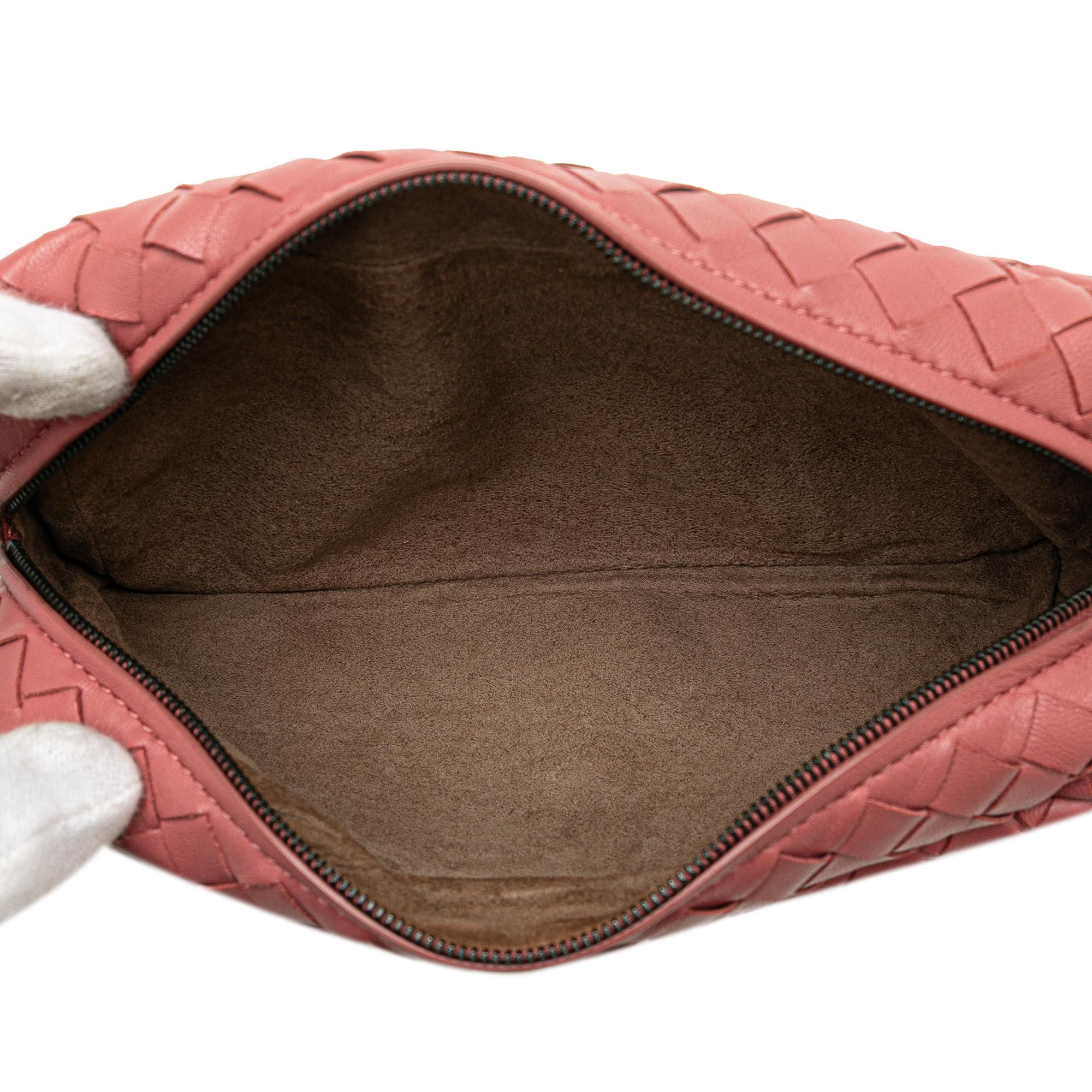 Bottega Veneta Mini Nappa Intrecciato Expandable Chain Crossbody