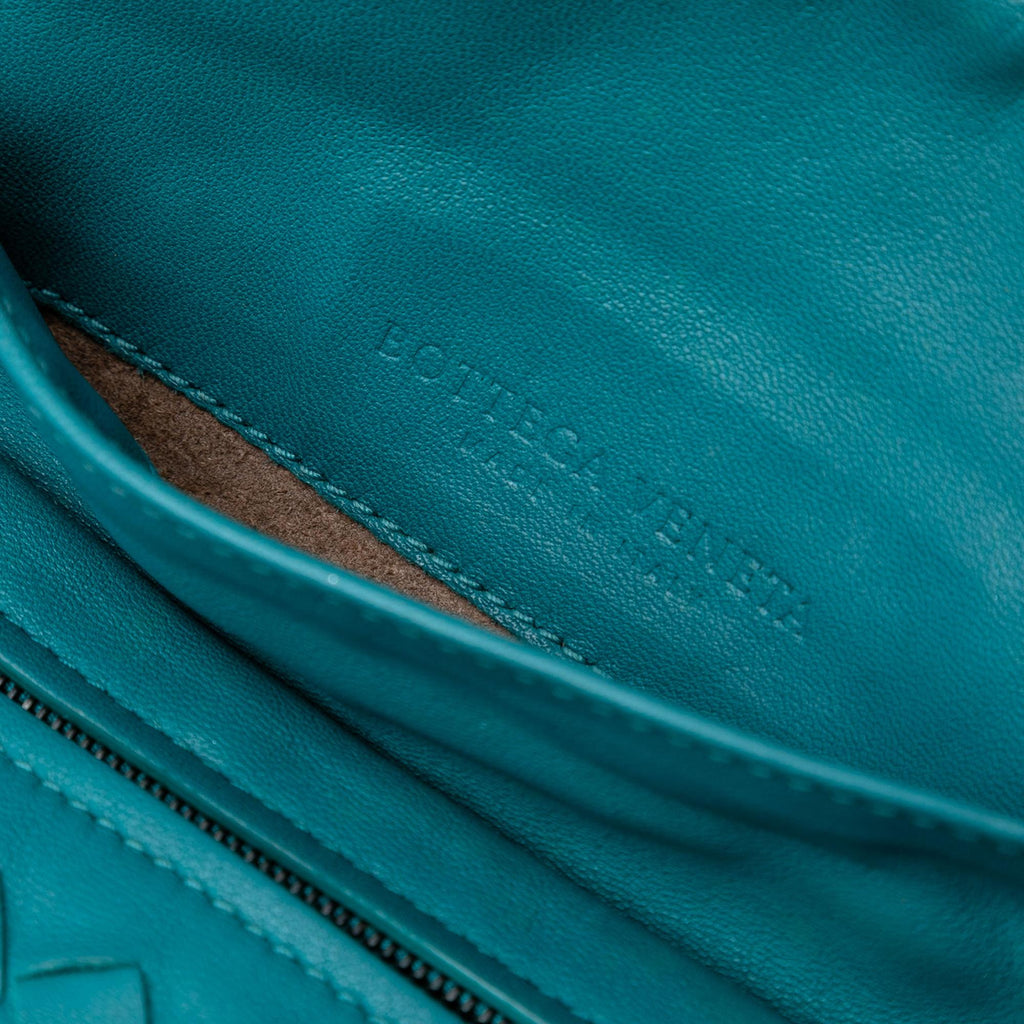 Bottega Veneta Mini Nappa Intrecciato Expandable Chain Crossbody
