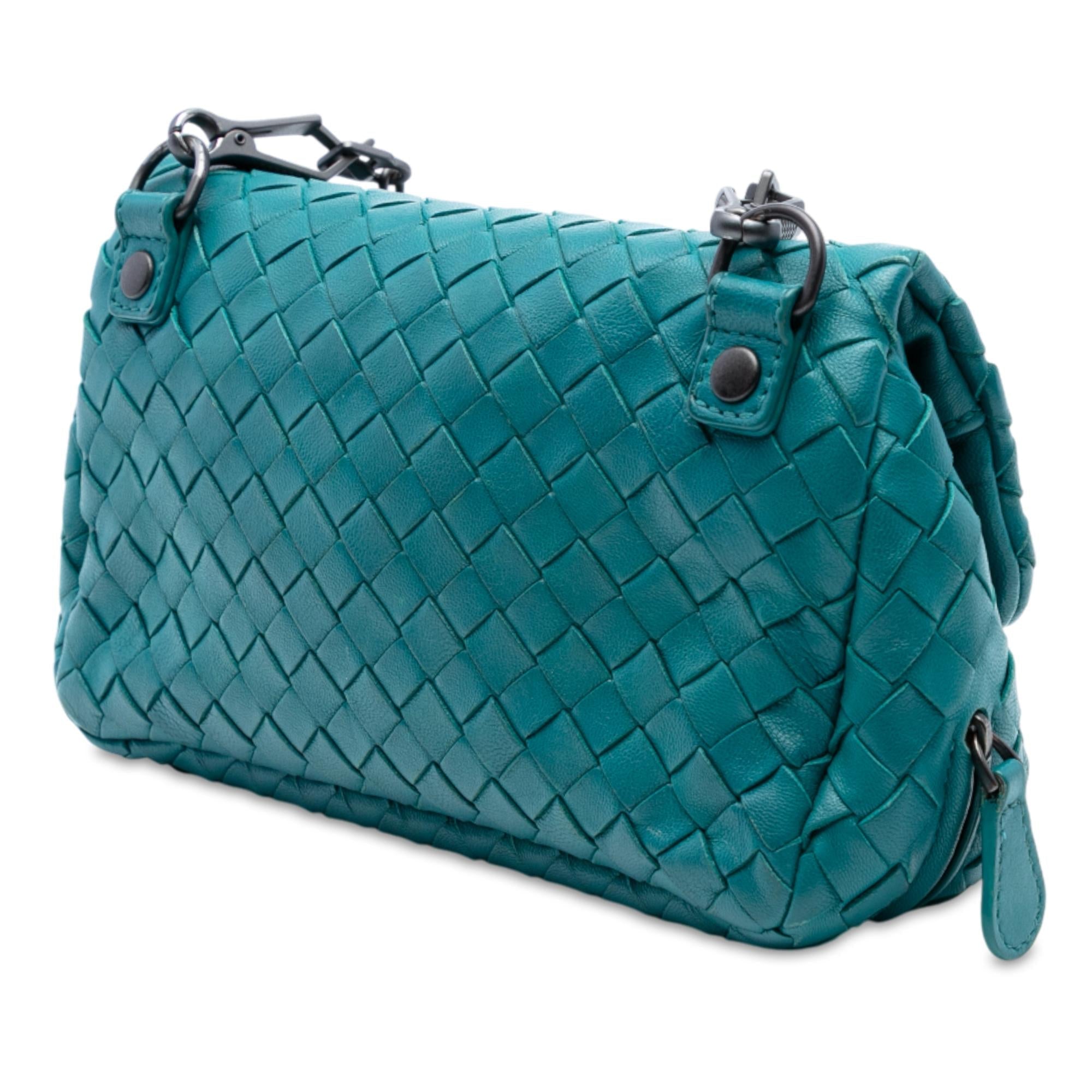 Bottega Veneta Mini Nappa Intrecciato Expandable Chain Crossbody