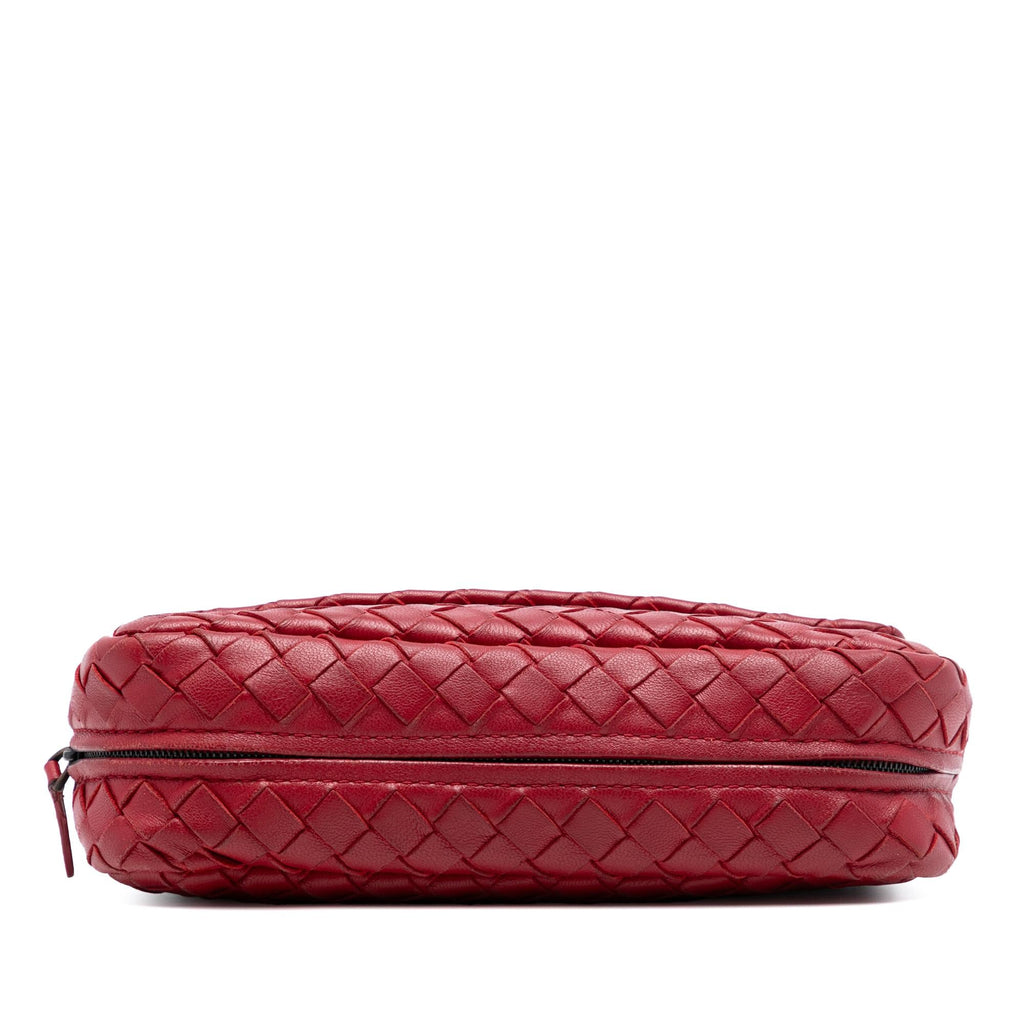 Bottega Veneta Mini Nappa Intrecciato Expandable Chain Flap Crossbody