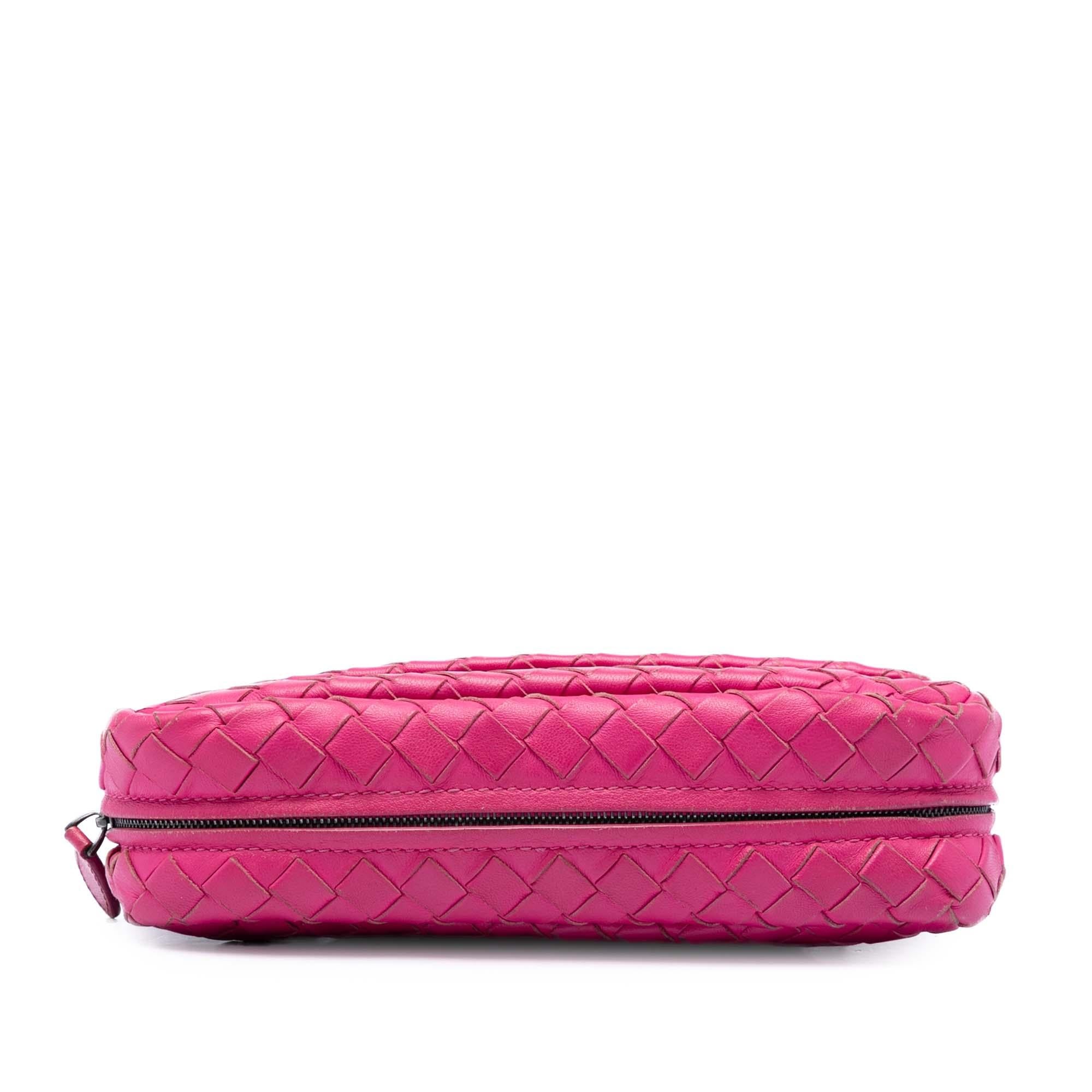 Bottega Veneta Mini Nappa Intrecciato Expandable Chain Flap Crossbody