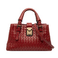 Bottega Veneta Mini Nappa Intrecciato Roma Satchel