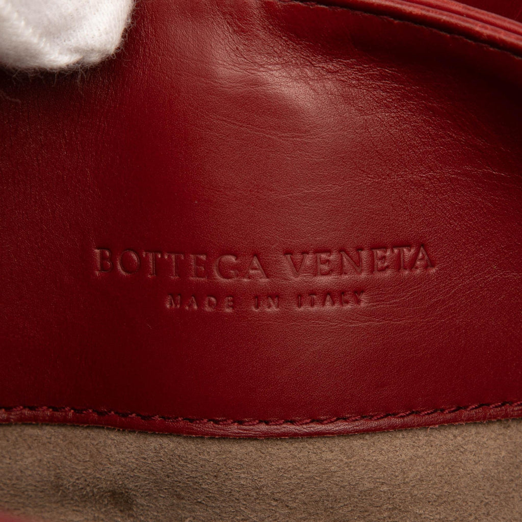 Bottega Veneta Mini Nappa Intrecciato Roma Satchel