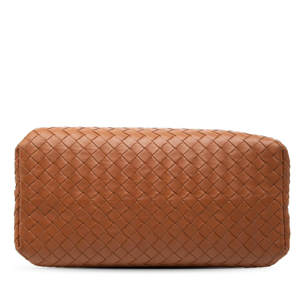 Bottega Veneta Mini Nappa Intrecciato Roma Satchel