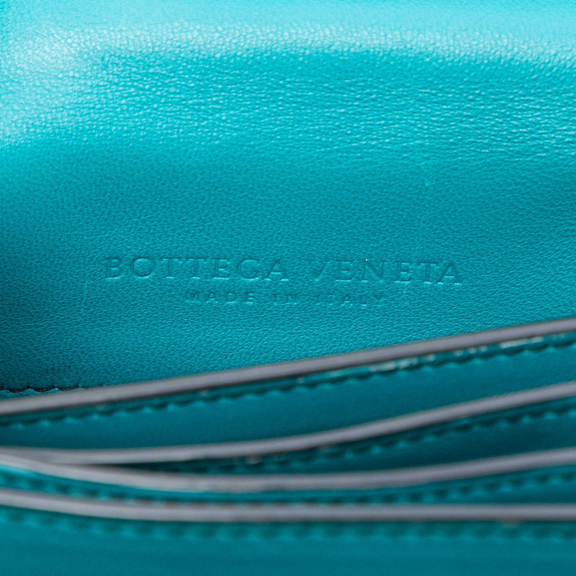 Bottega Veneta Mini Nappa Intrecciato Runway Shoulder Bag