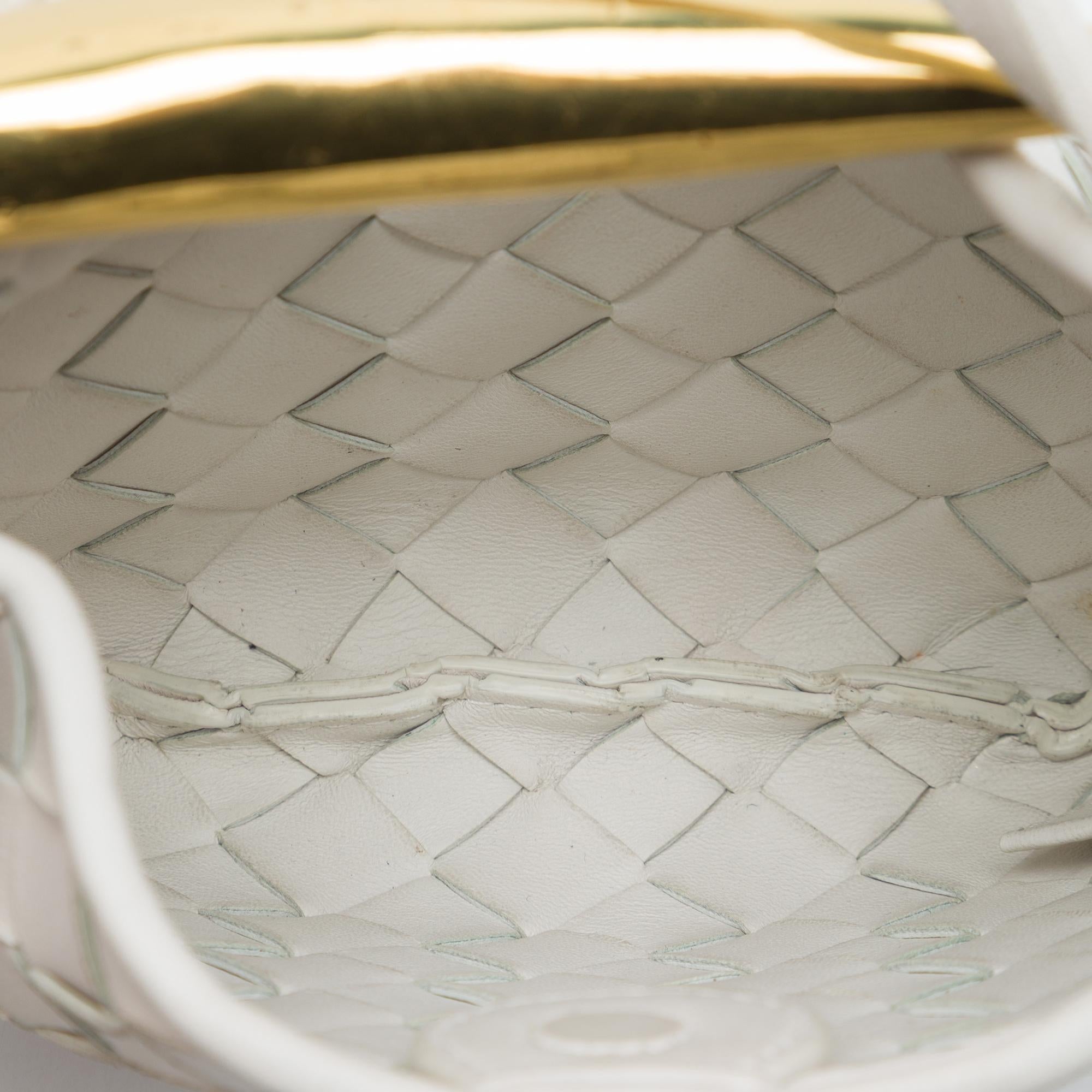 Bottega Veneta Mini Nappa Intrecciato Sardine