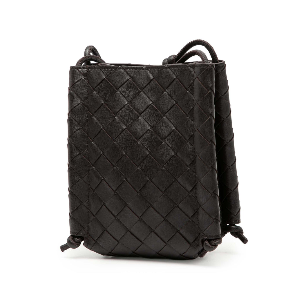 Bottega Veneta Mini Nappa Intrecciato The Knot Crossbody