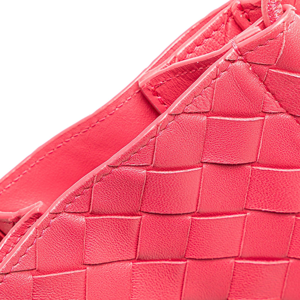 Bottega Veneta Mini Nappa Intrecciato The Knot Crossbody