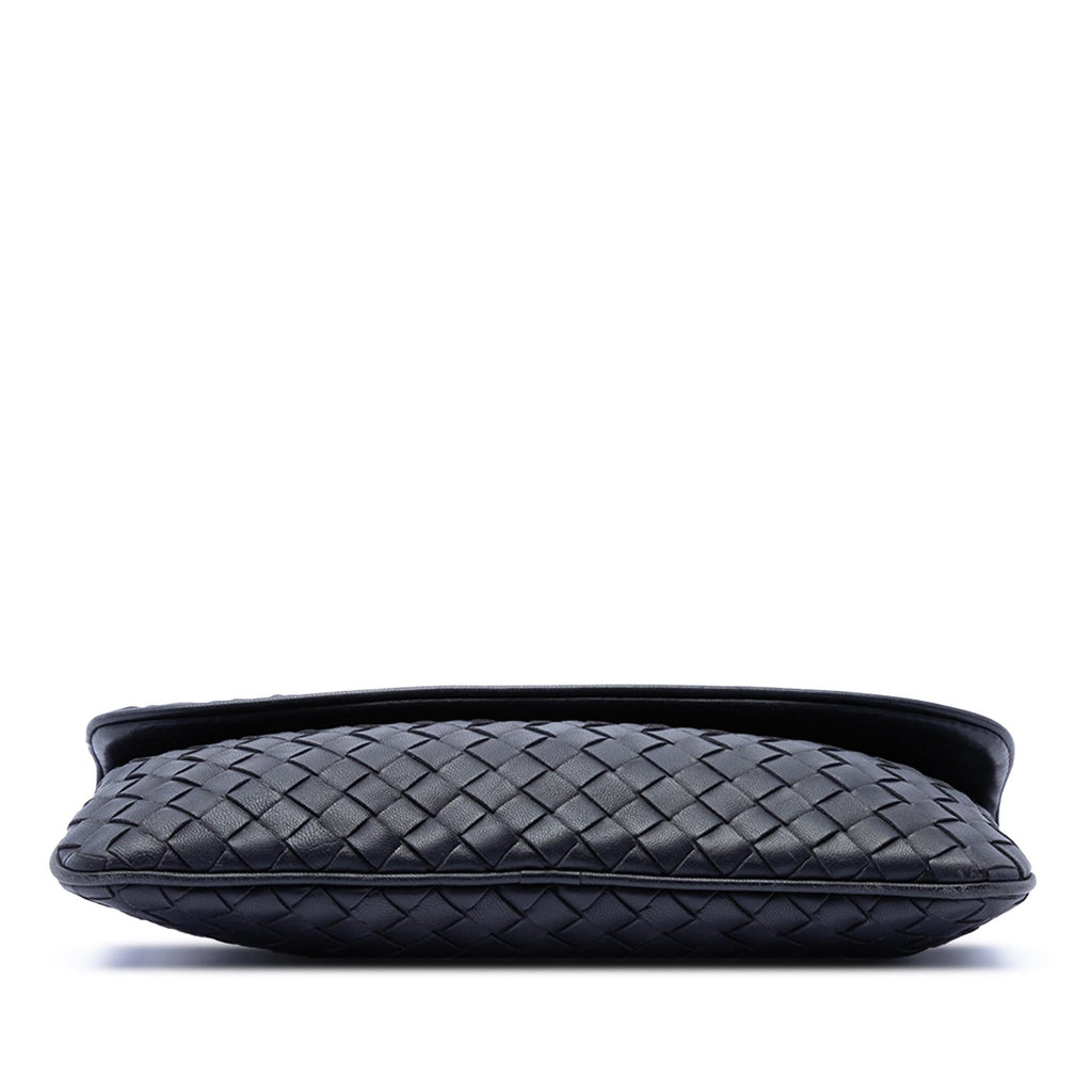 Bottega Veneta Mini Nappa Intrecciato Turn Lock Crossbody