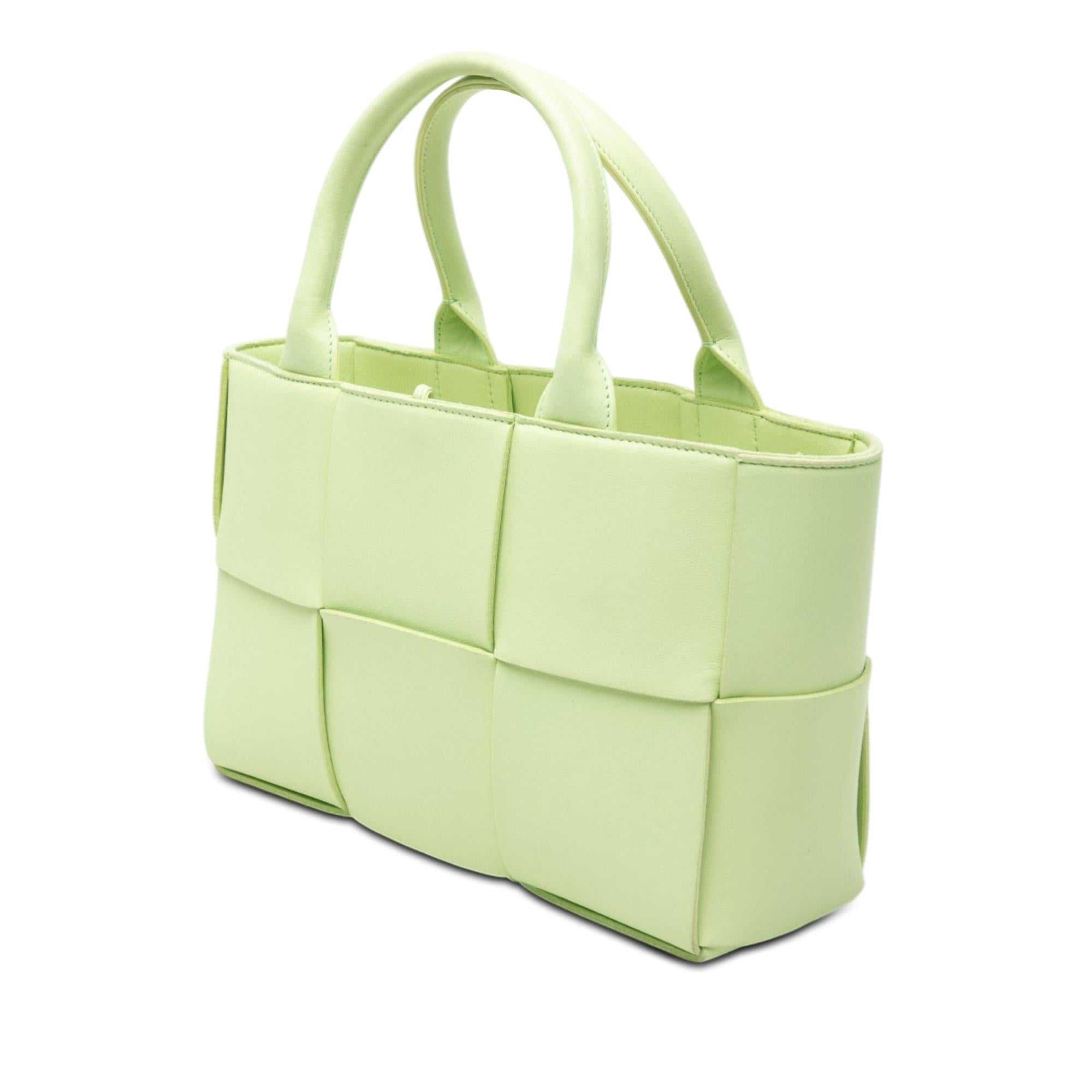Bottega Veneta Mini Nappa Maxi Intrecciato Arco Tote