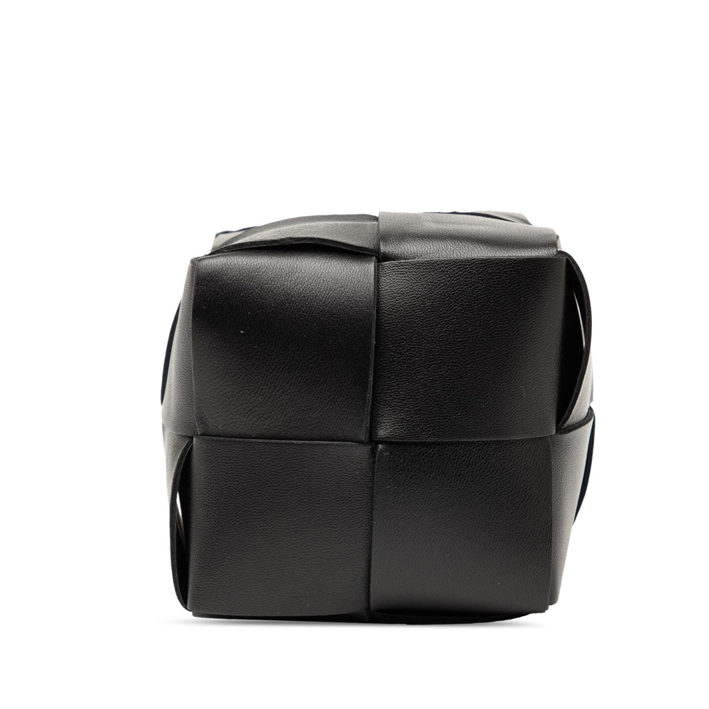 Bottega Veneta Mini Nappa Maxi Intrecciato Cassette Bucket Bag