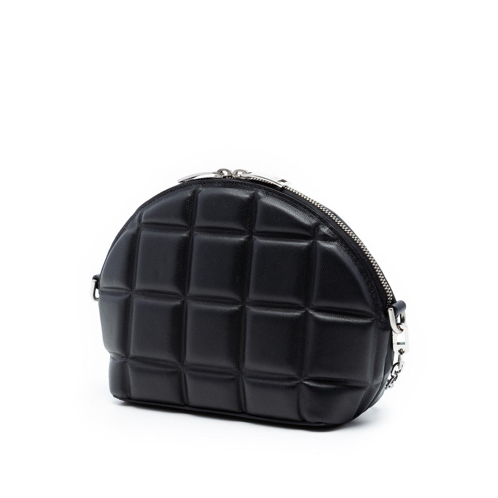 Bottega Veneta Mini Padded Nappa Half Moon Chain Crossbody