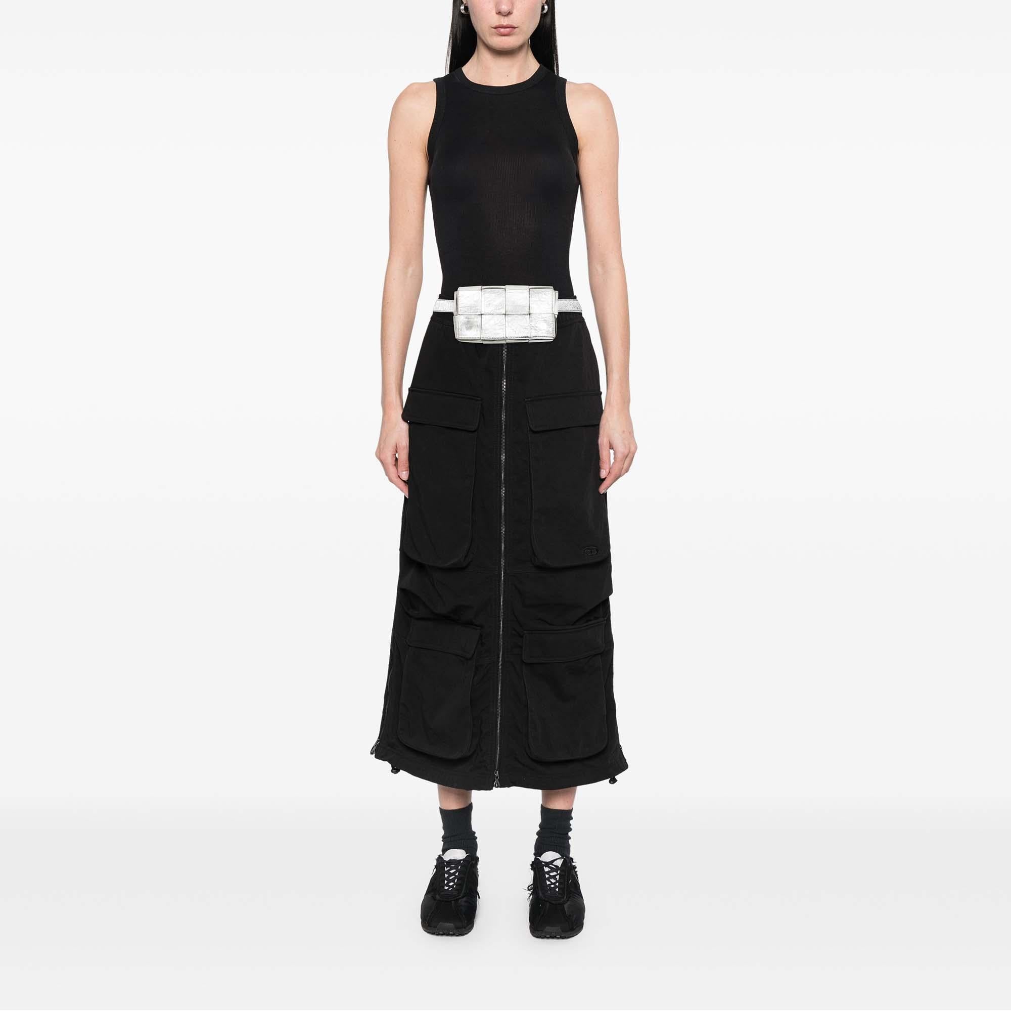 Bottega Veneta Mini Paper Calfskin Intrecciato Cassette Belt Bag