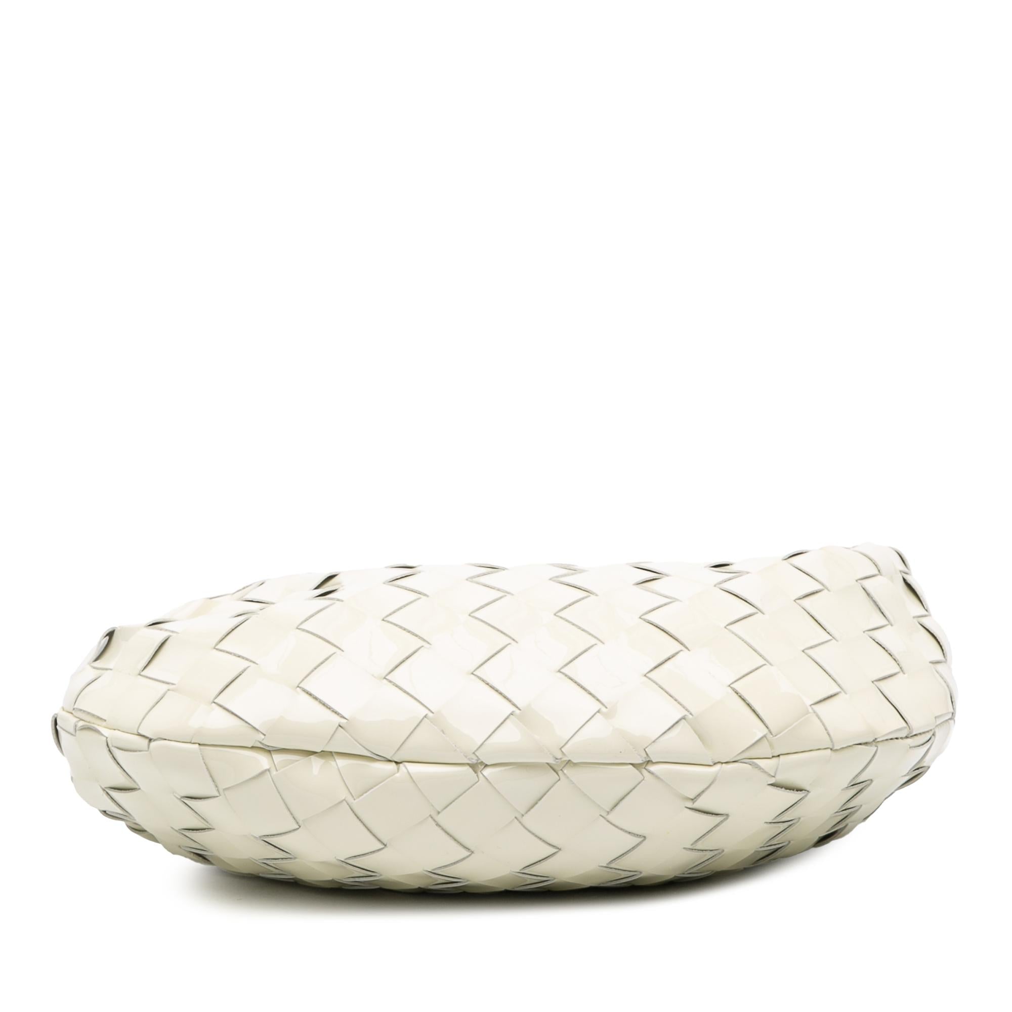 Bottega Veneta Mini Patent Intrecciato Jodie