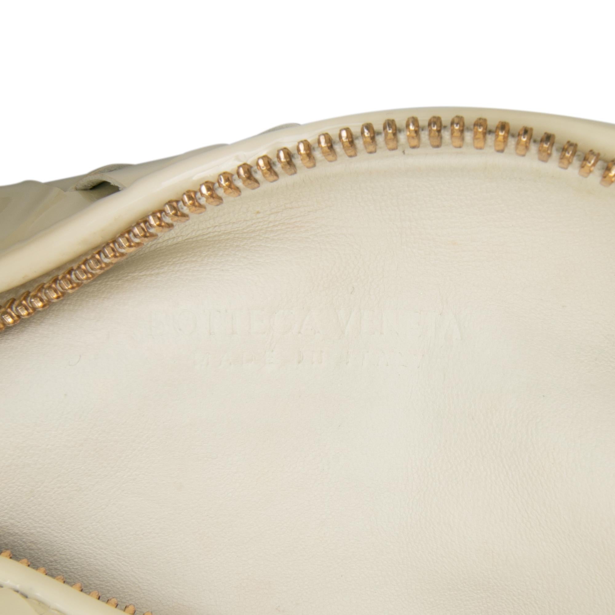 Bottega Veneta Mini Patent Intrecciato Jodie
