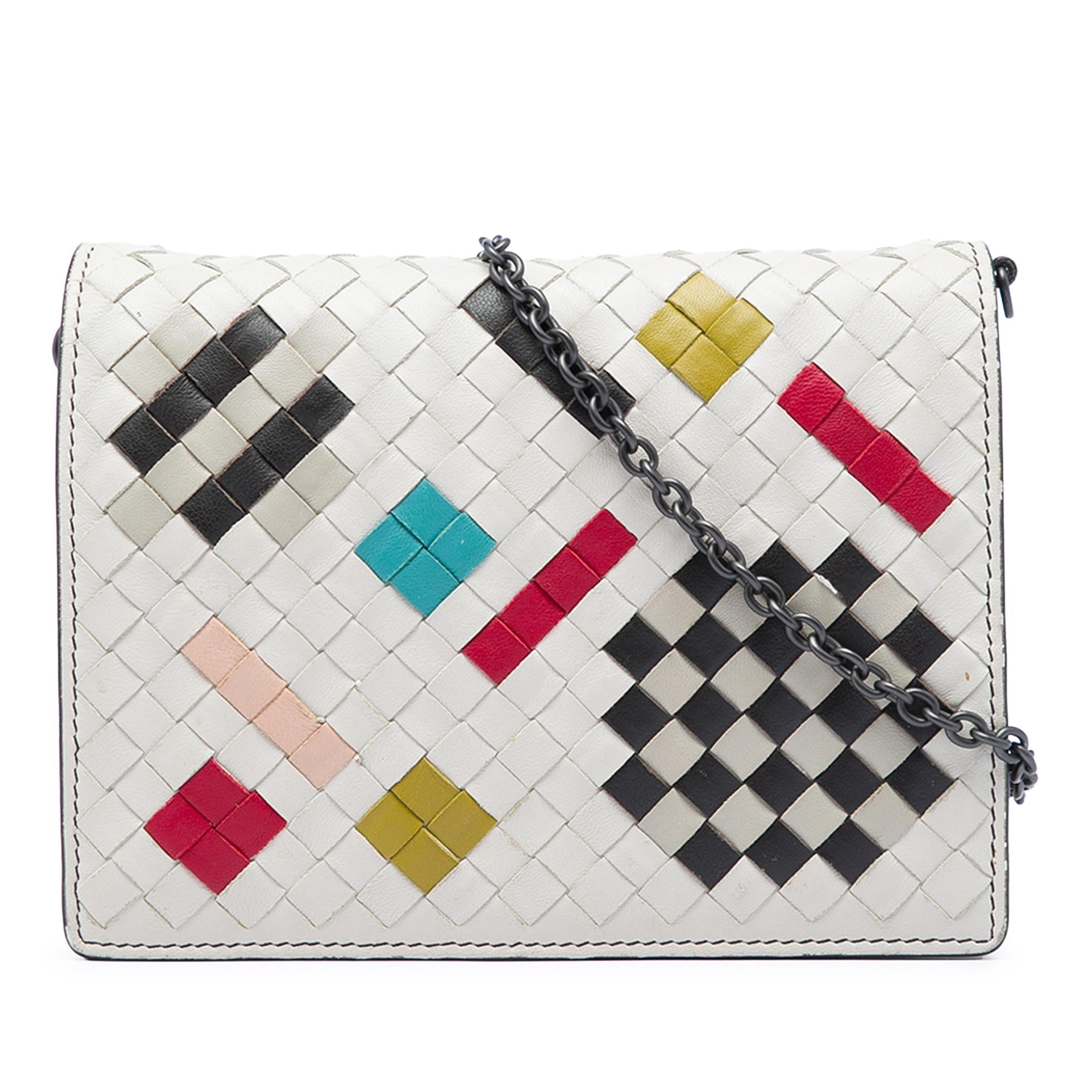 Bottega Veneta Nappa Intrecciato Abstract Wallet On Chain
