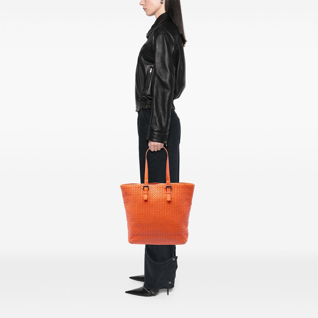 Bottega Veneta Nappa Intrecciato Belt Strap Tote