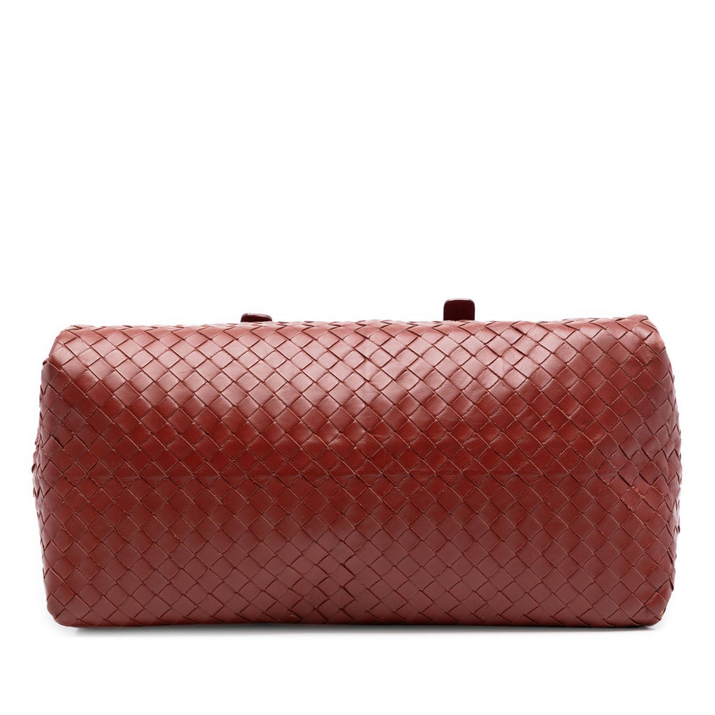 Bottega Veneta Nappa Intrecciato Boston Bag
