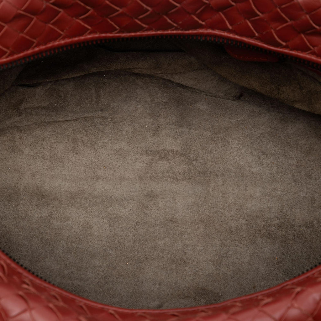 Bottega Veneta Nappa Intrecciato Boston Bag