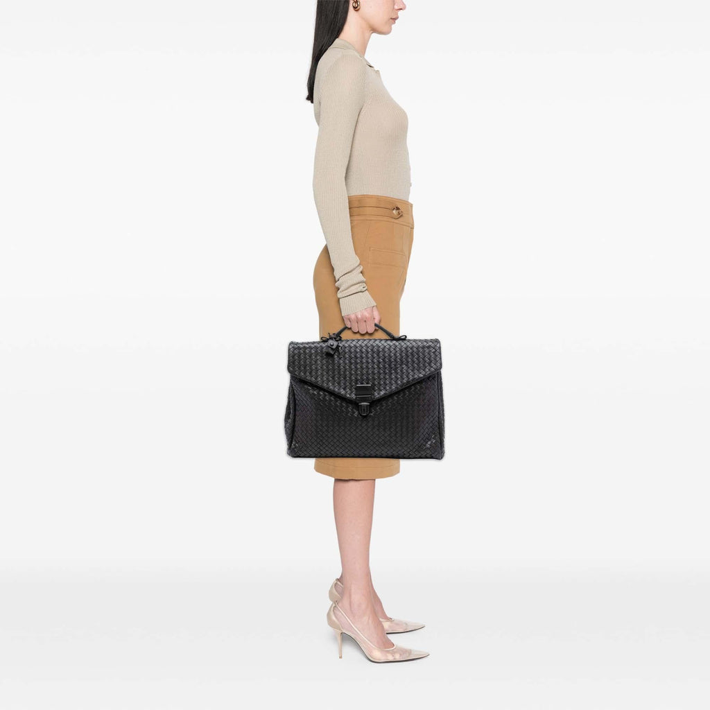 Bottega Veneta Nappa Intrecciato Briefcase