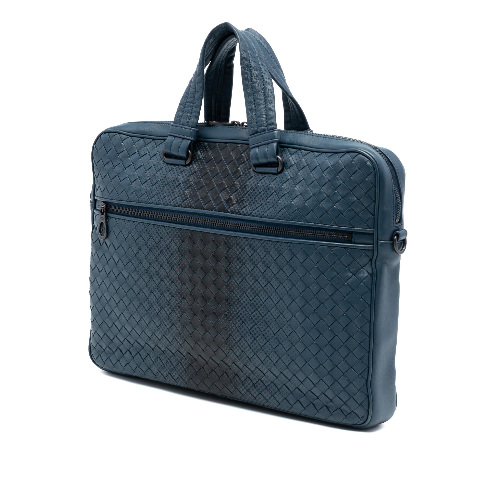 Bottega Veneta Nappa Intrecciato Business Bag