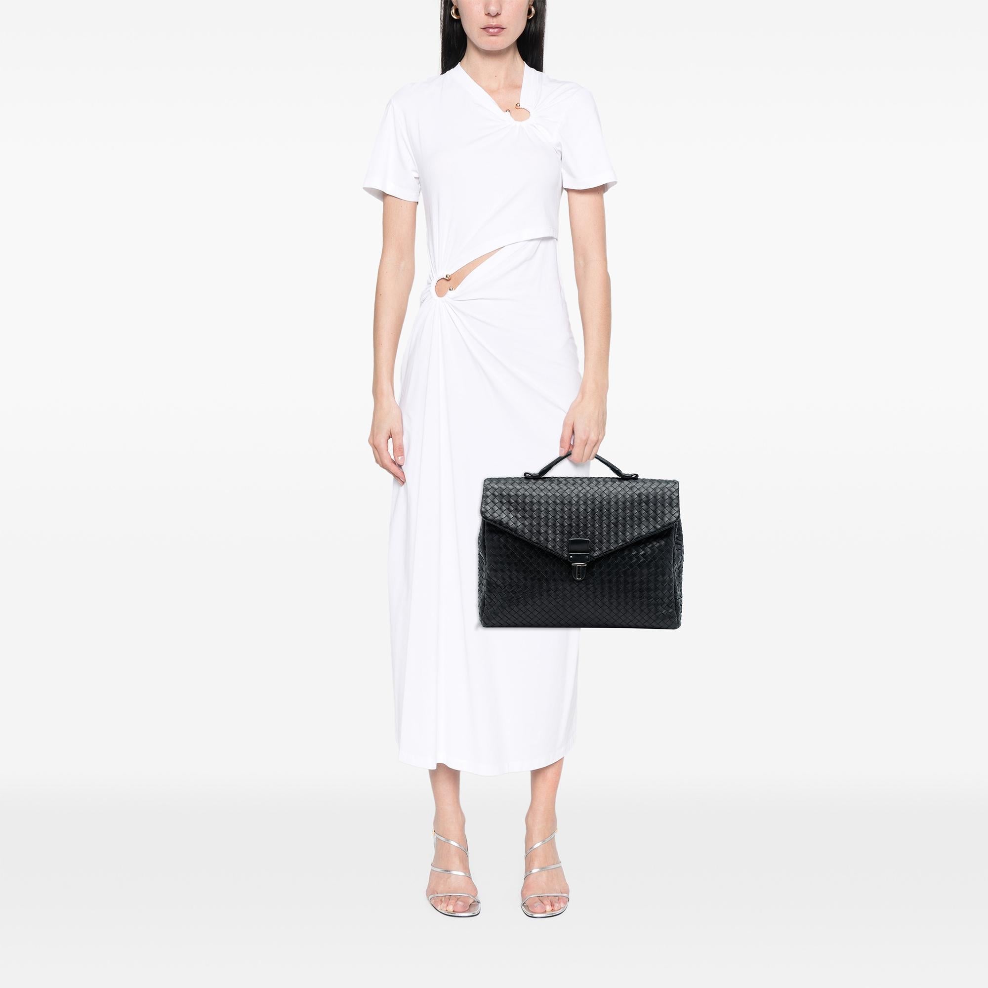 Bottega Veneta Nappa Intrecciato Business Bag