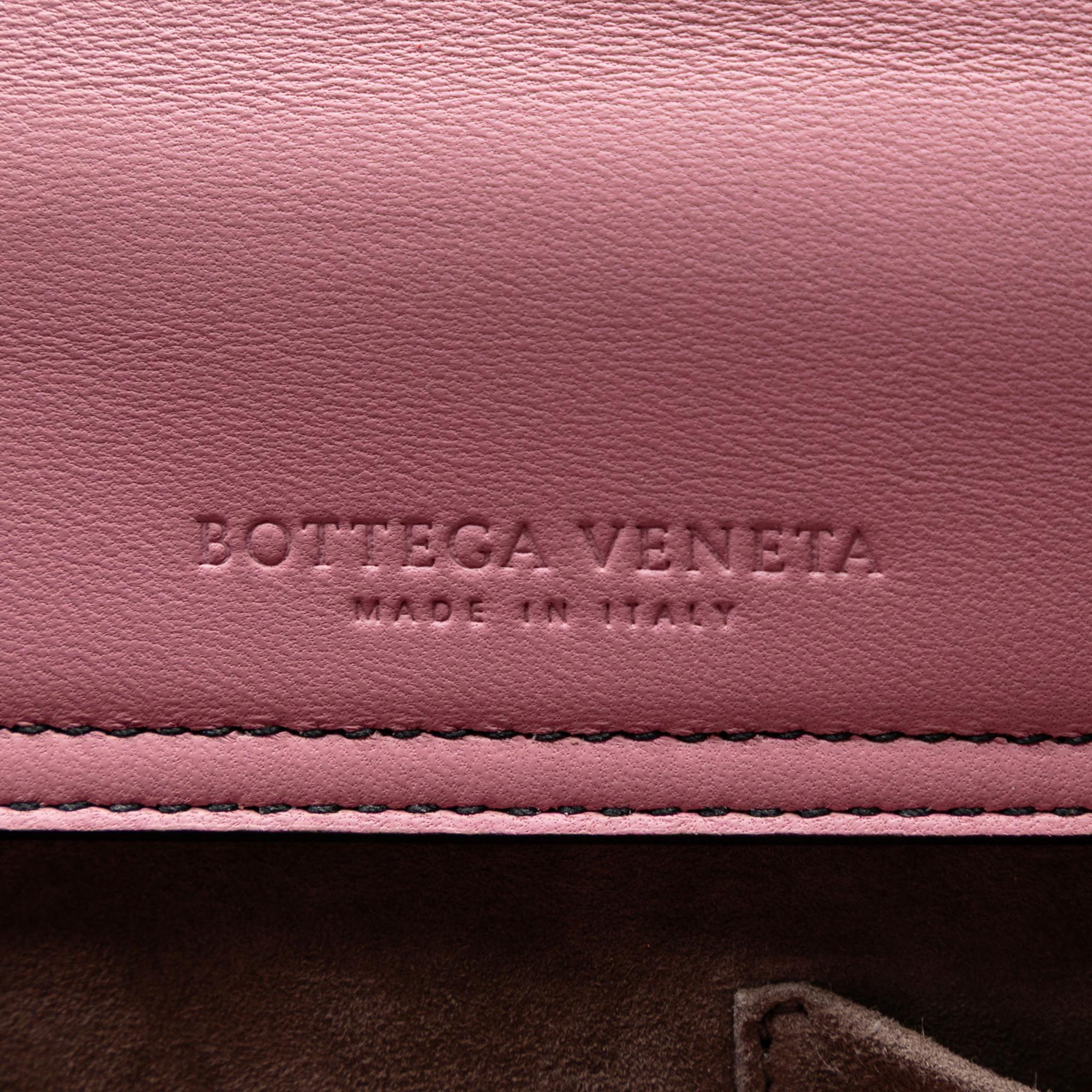 Bottega Veneta Nappa Intrecciato Chain Shoulder Bag