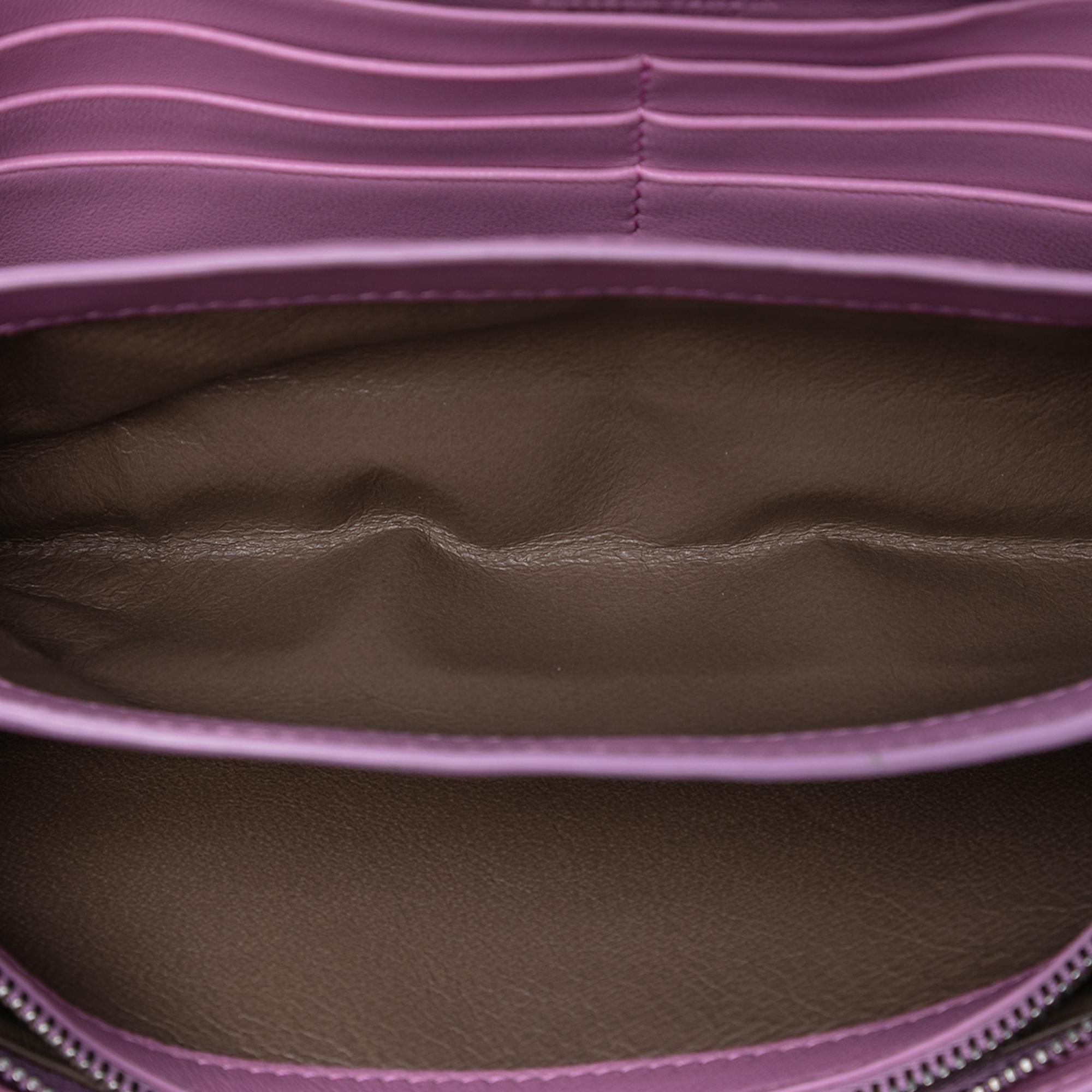 Bottega Veneta Nappa Intrecciato Continental Wallet on Chain