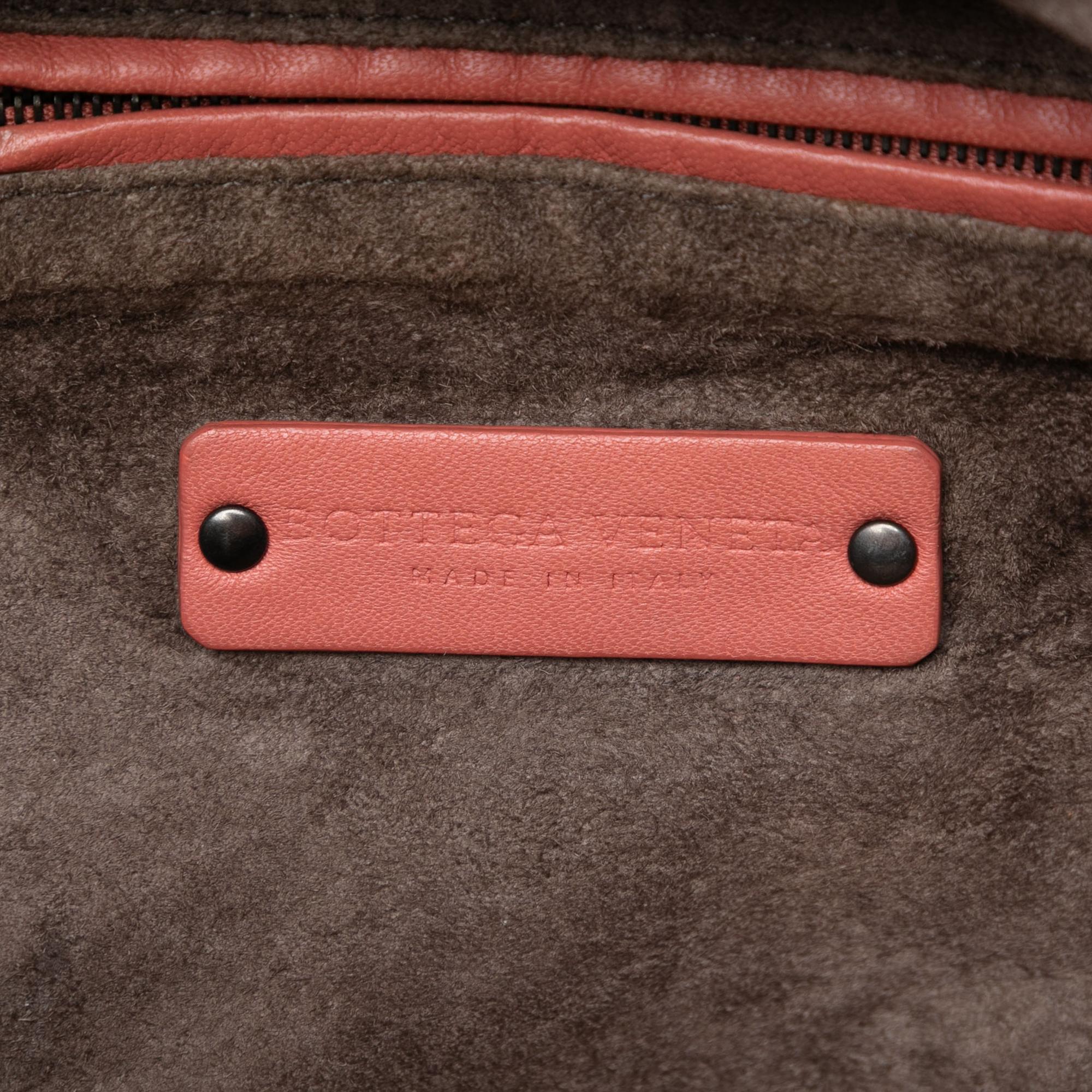 Bottega Veneta Nappa Intrecciato Cube Crossbody