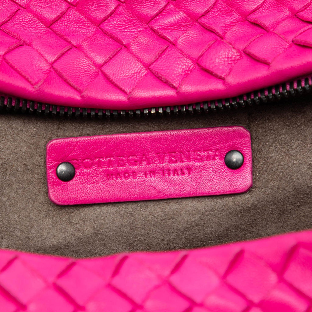 Bottega Veneta Nappa Intrecciato Cube Crossbody