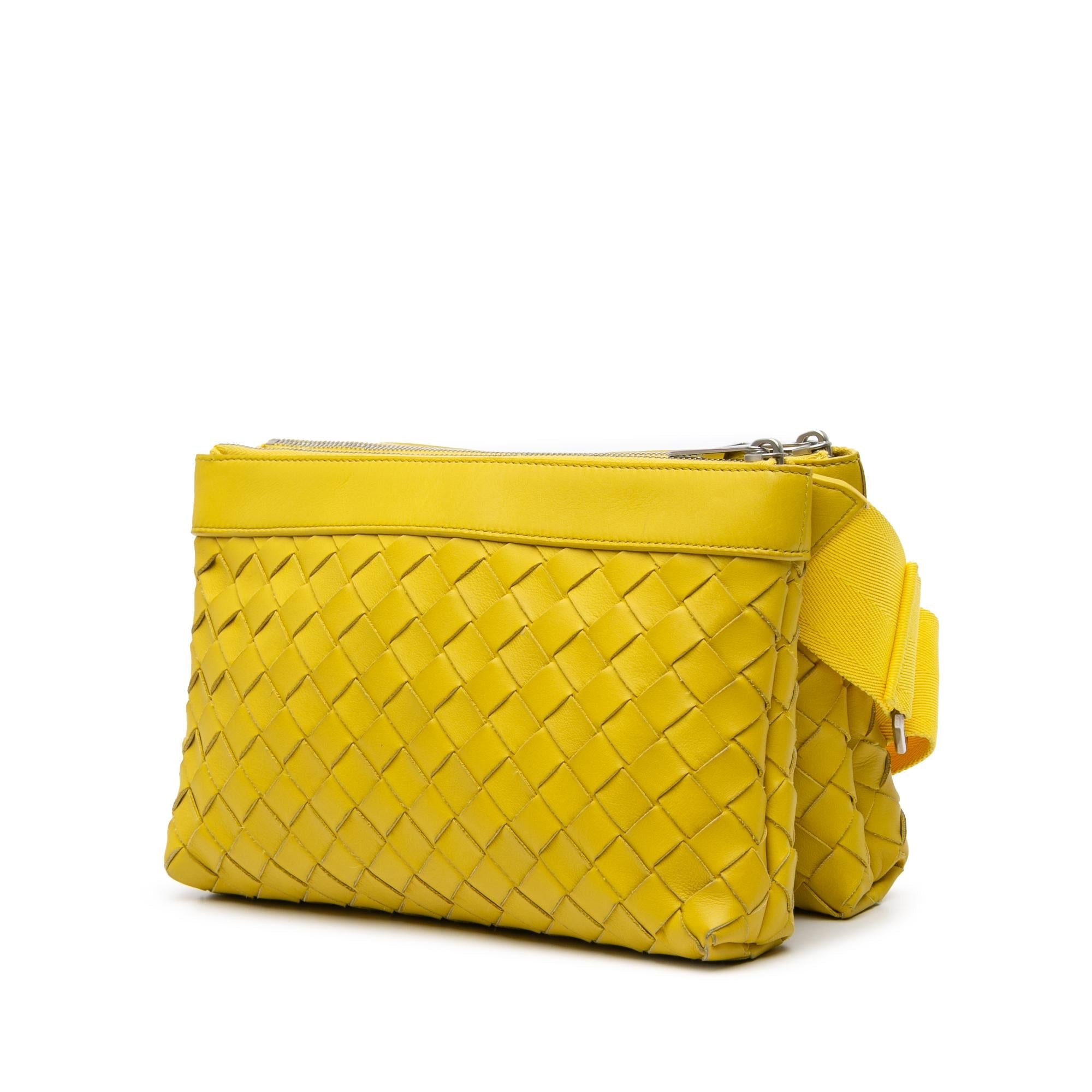 Bottega Veneta Nappa Intrecciato Duo Crossbody