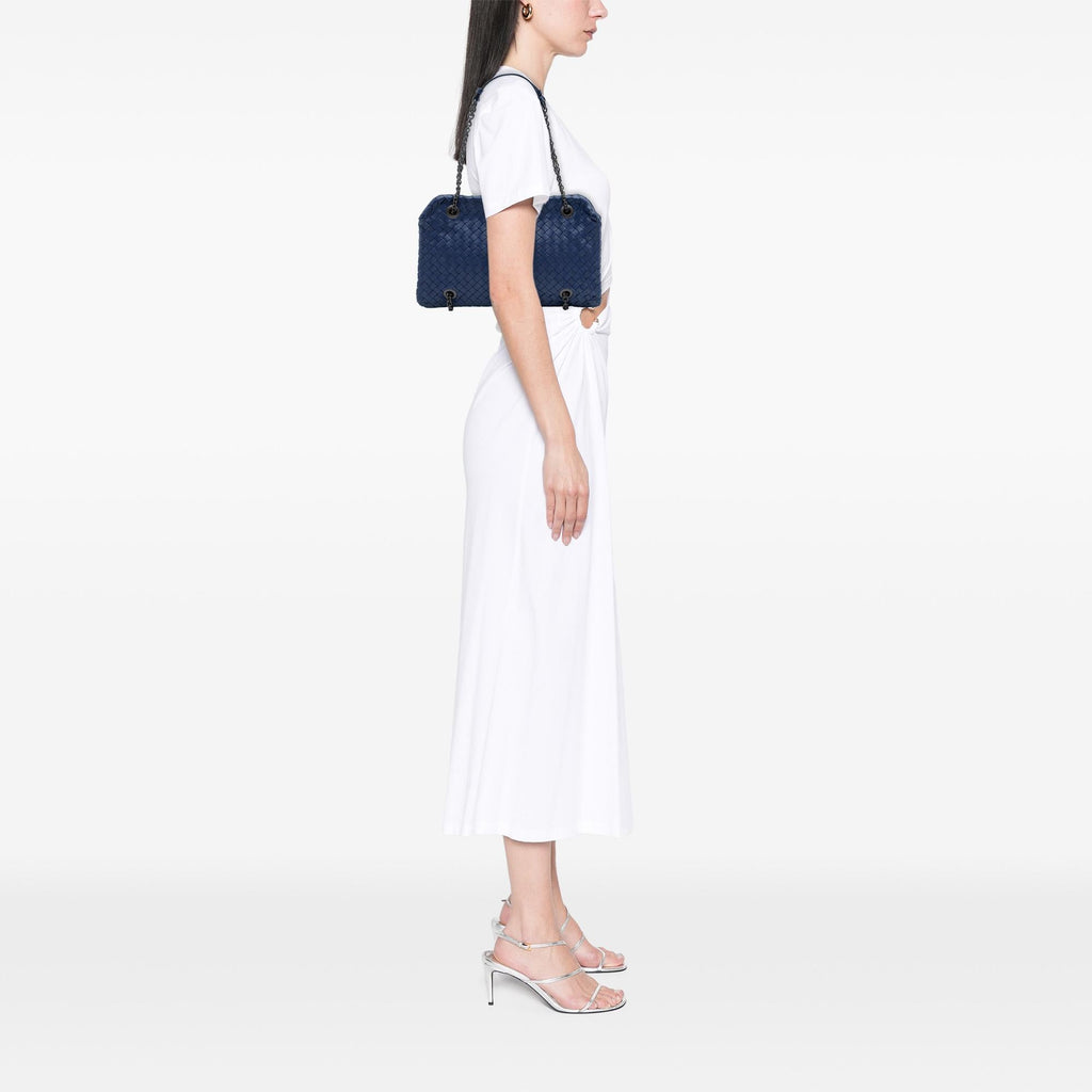 Bottega Veneta Nappa Intrecciato Duo Shoulder Bag