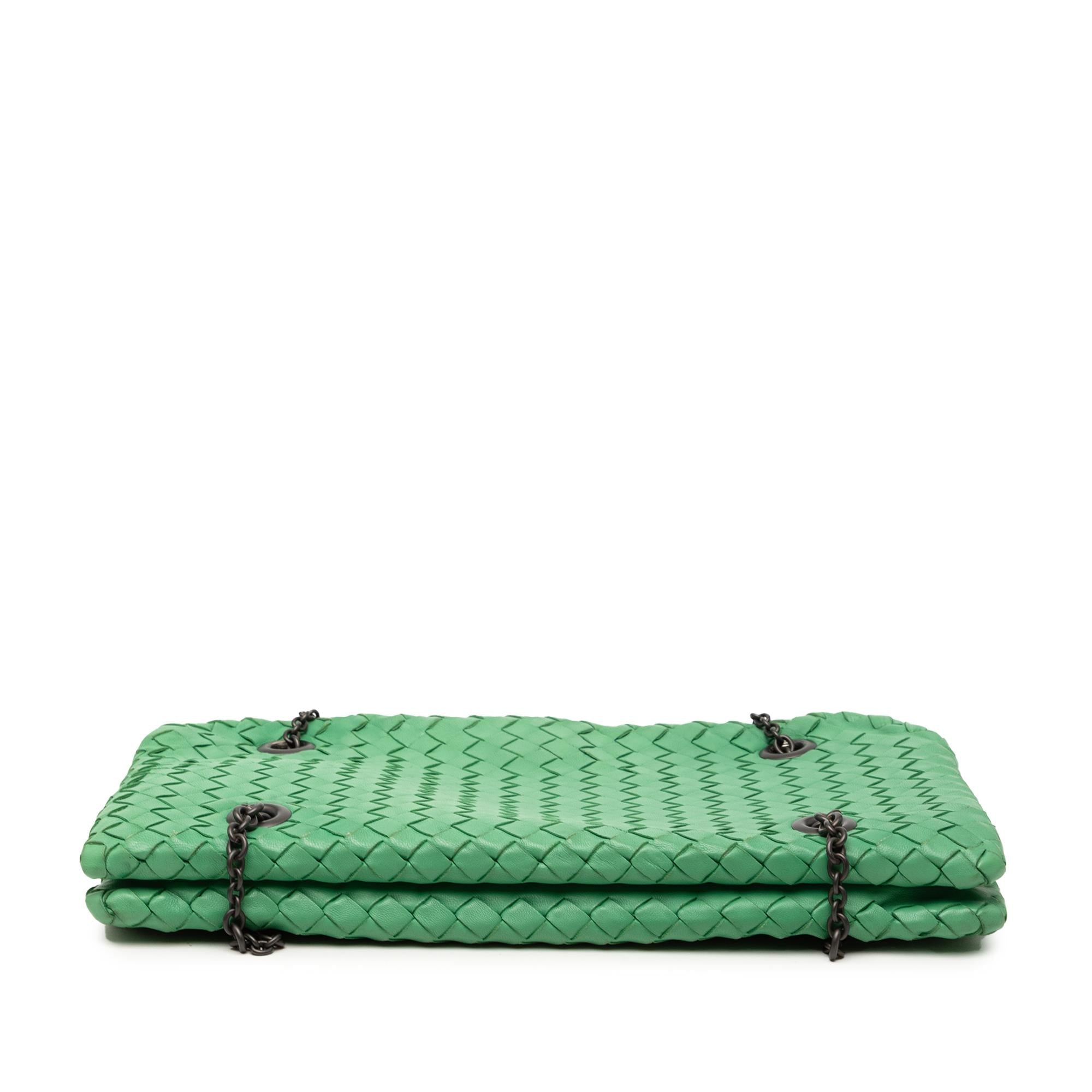 Bottega Veneta Nappa Intrecciato Duo Shoulder Bag