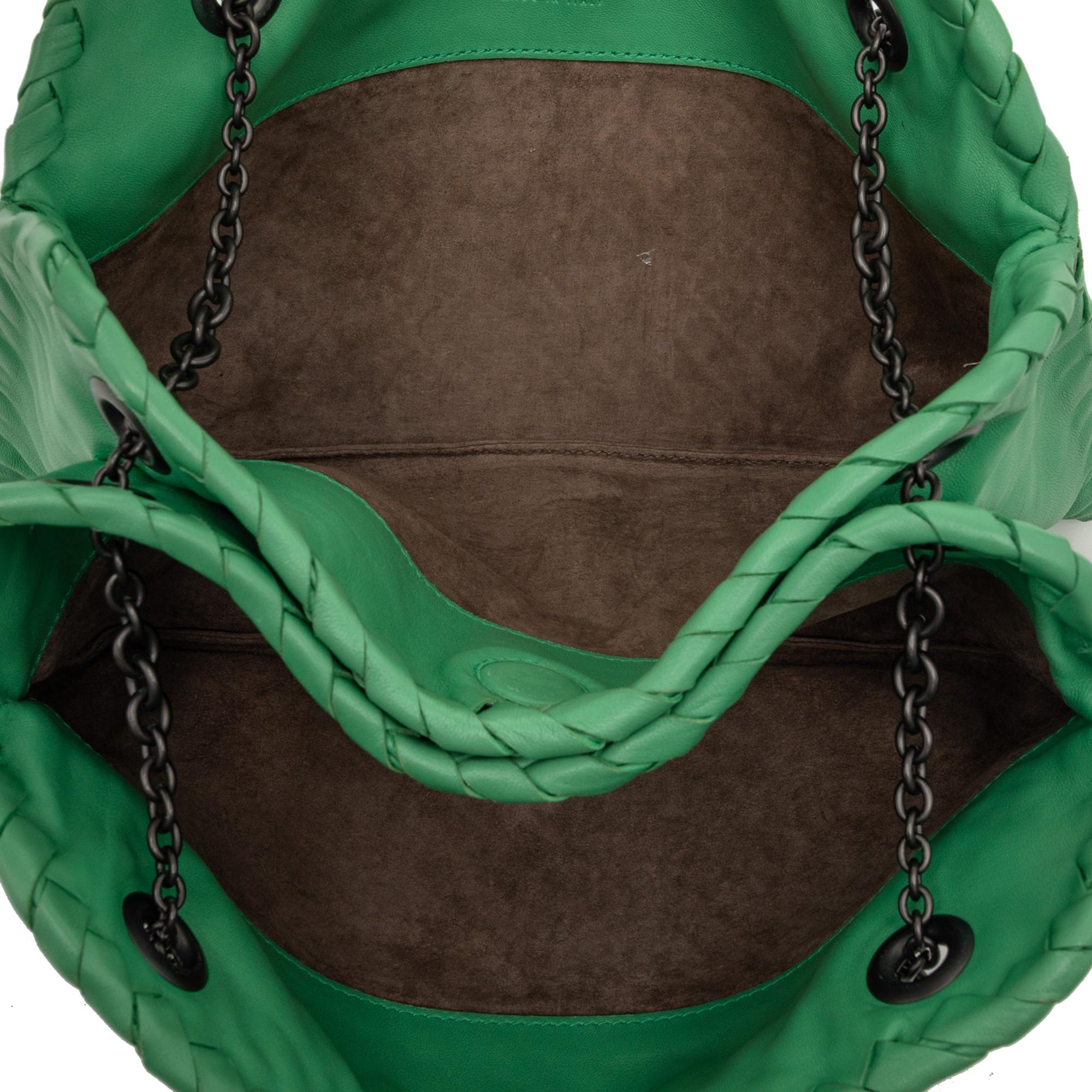 Bottega Veneta Nappa Intrecciato Duo Shoulder Bag