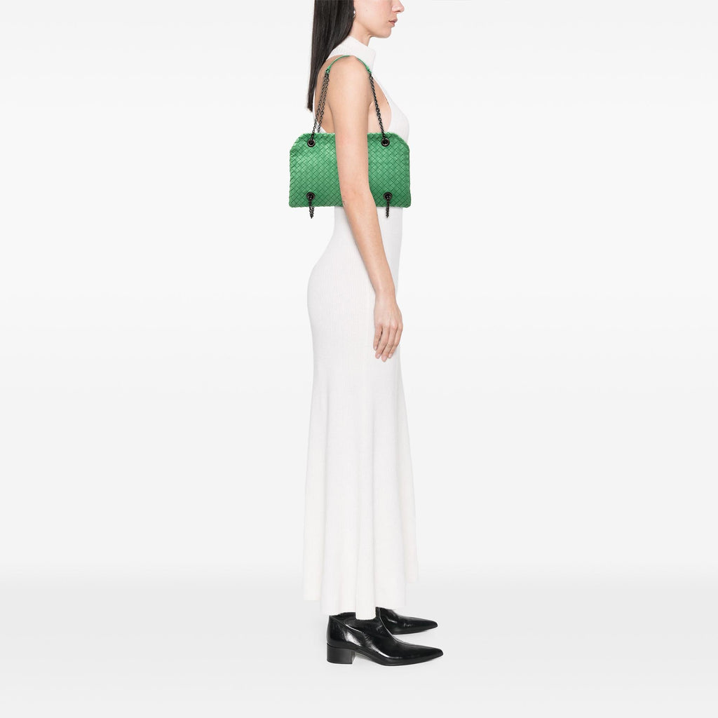 Bottega Veneta Nappa Intrecciato Duo Shoulder Bag