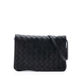 Bottega Veneta Nappa Intrecciato Flap Crossbody