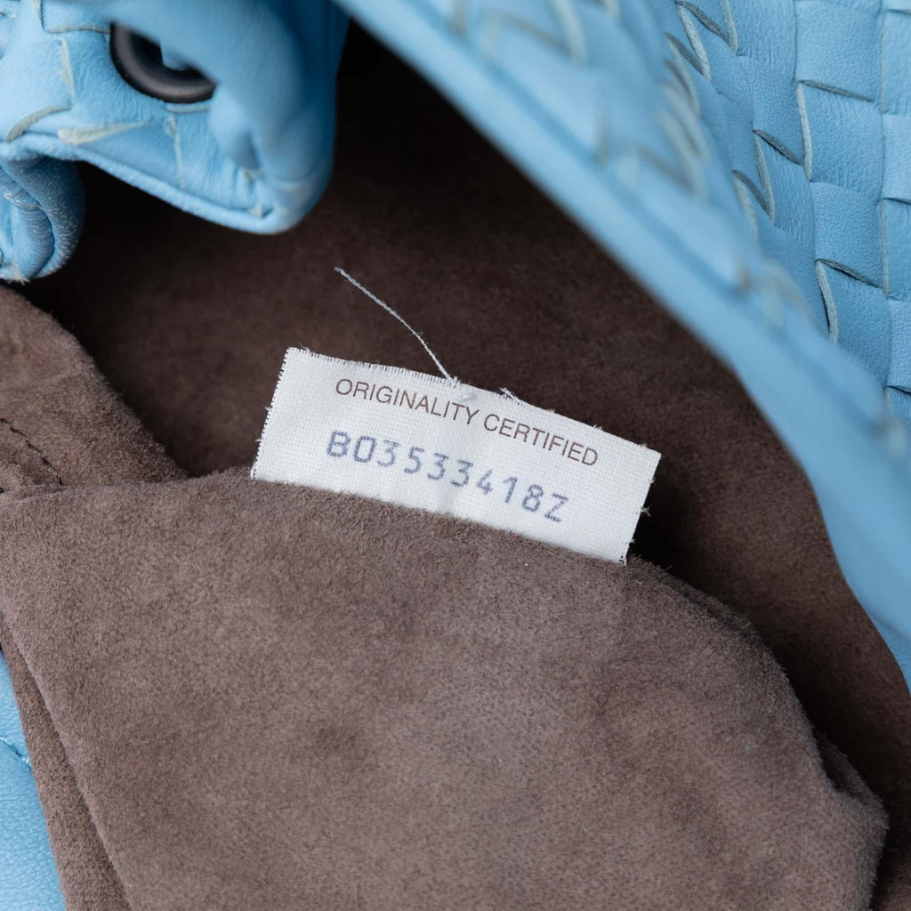 Bottega Veneta Nappa Intrecciato Flap Crossbody