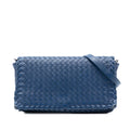 Bottega Veneta Nappa Intrecciato Flap Crossbody