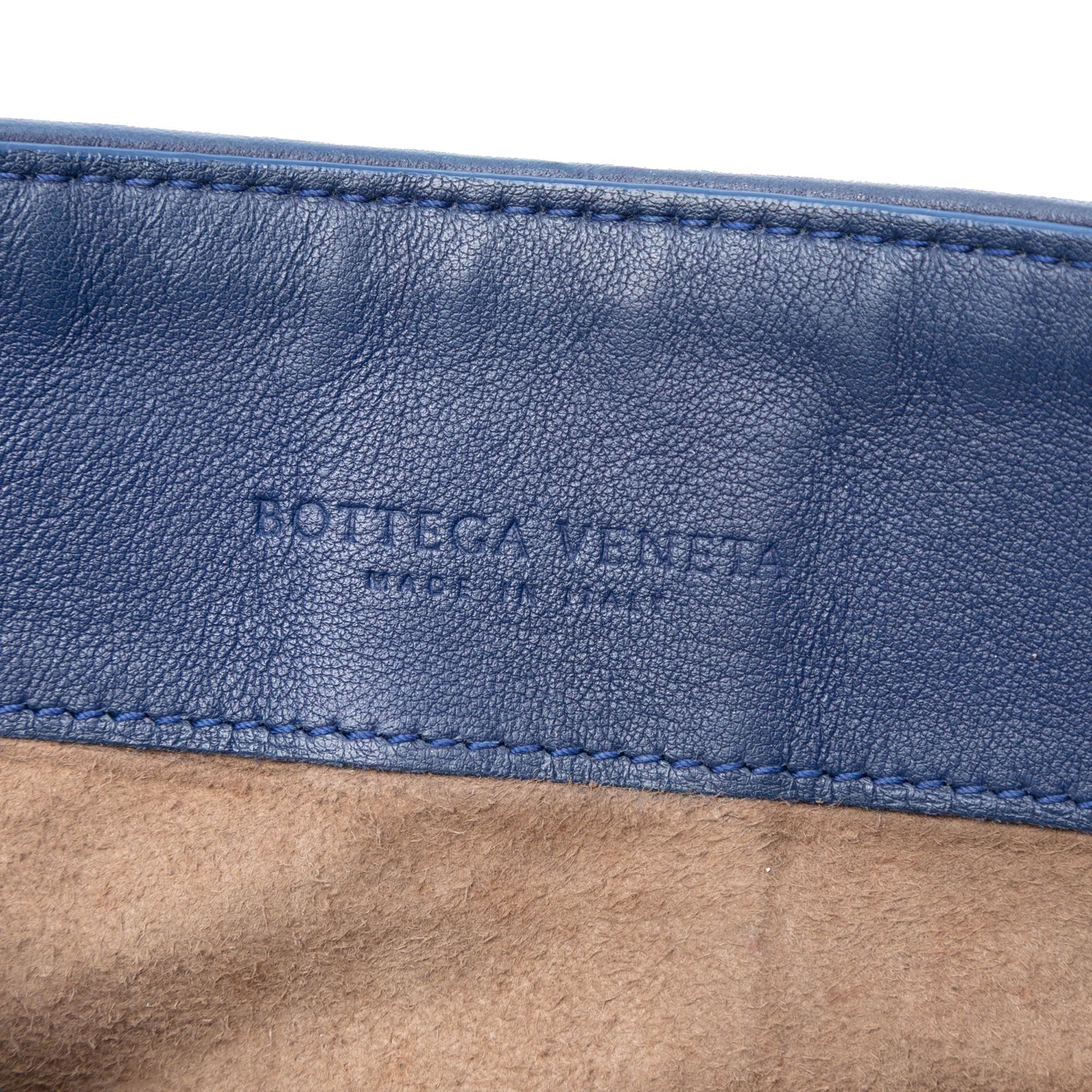 Bottega Veneta Nappa Intrecciato Flap Crossbody