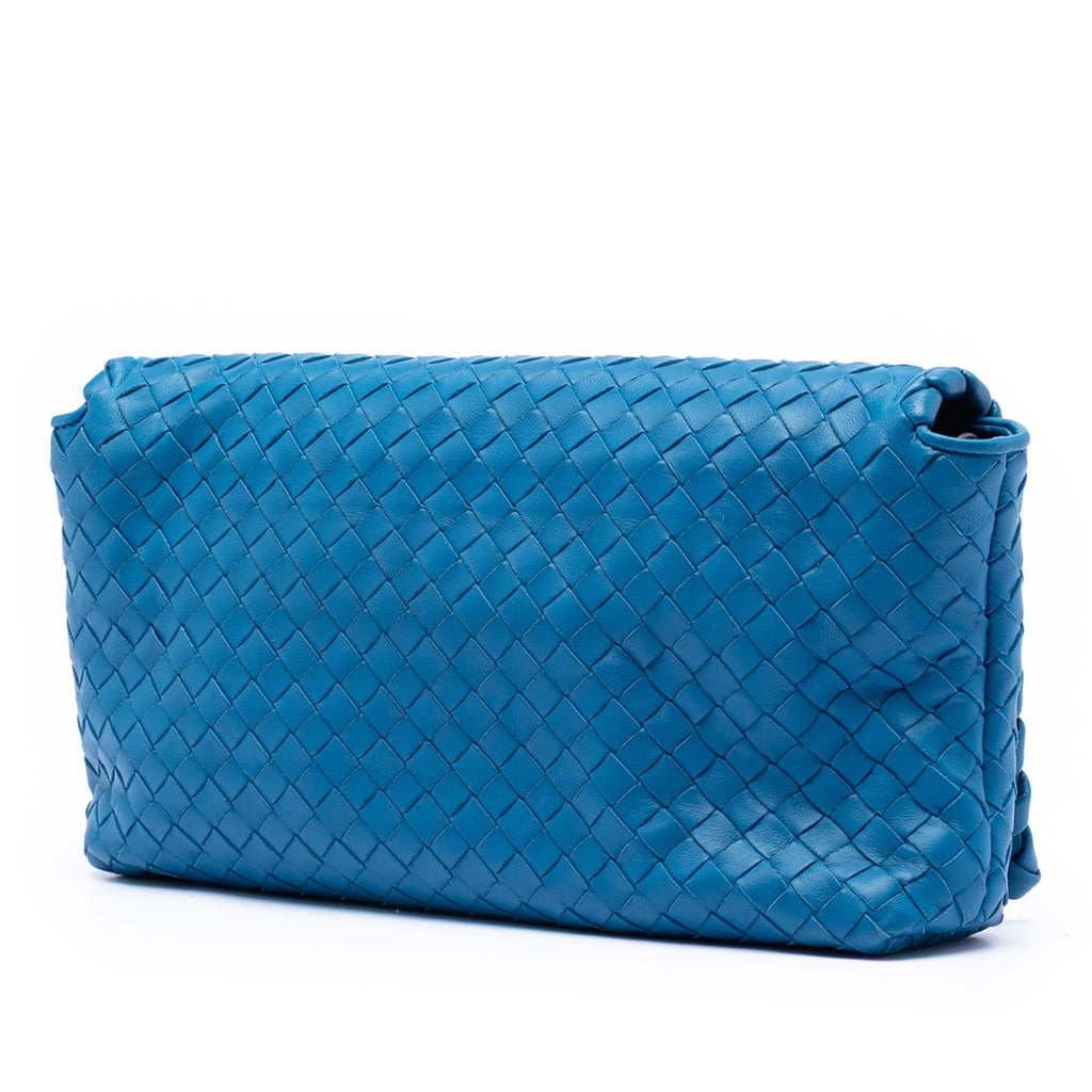 Bottega Veneta Nappa Intrecciato Flap Crossbody