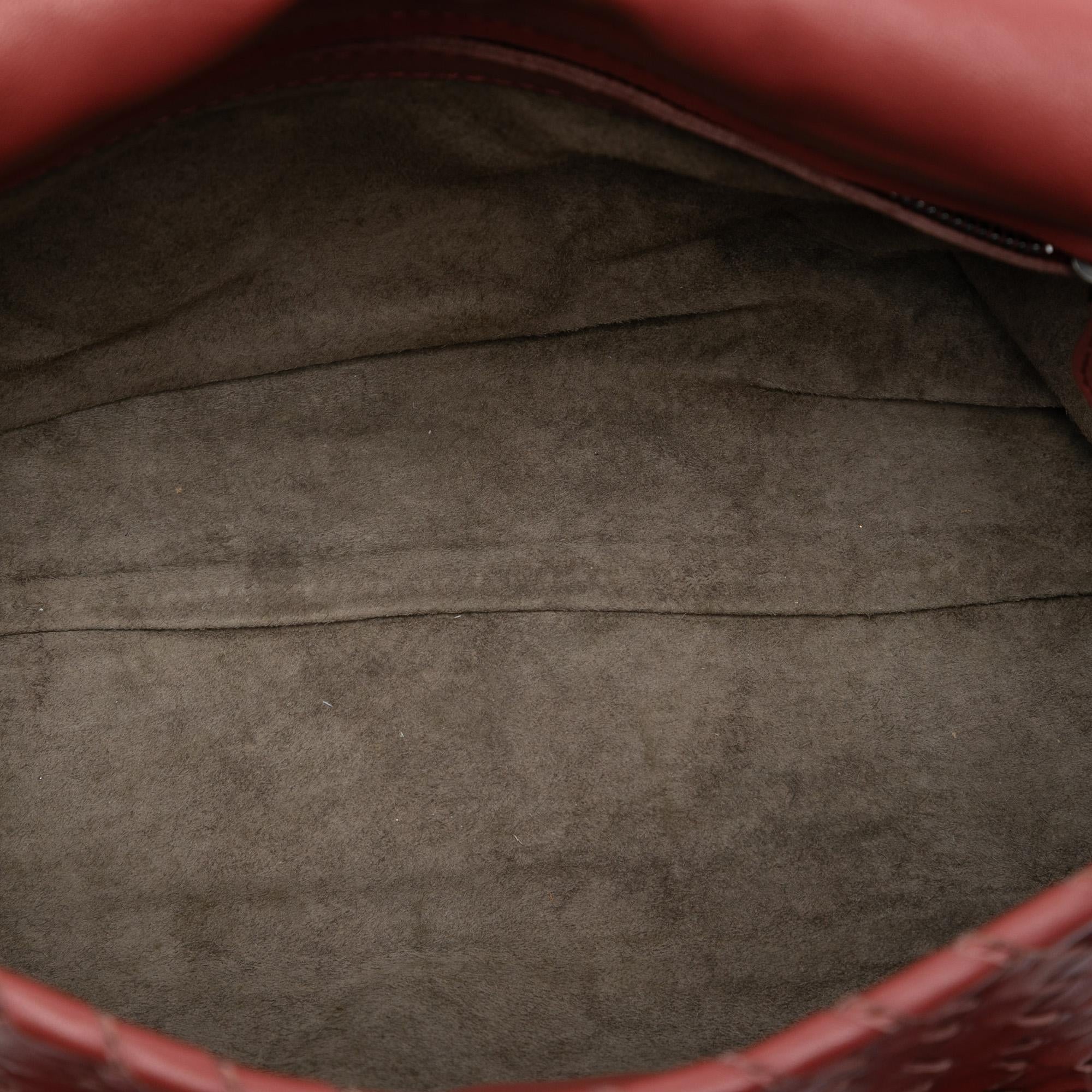 Bottega Veneta Nappa Intrecciato Flap Satchel