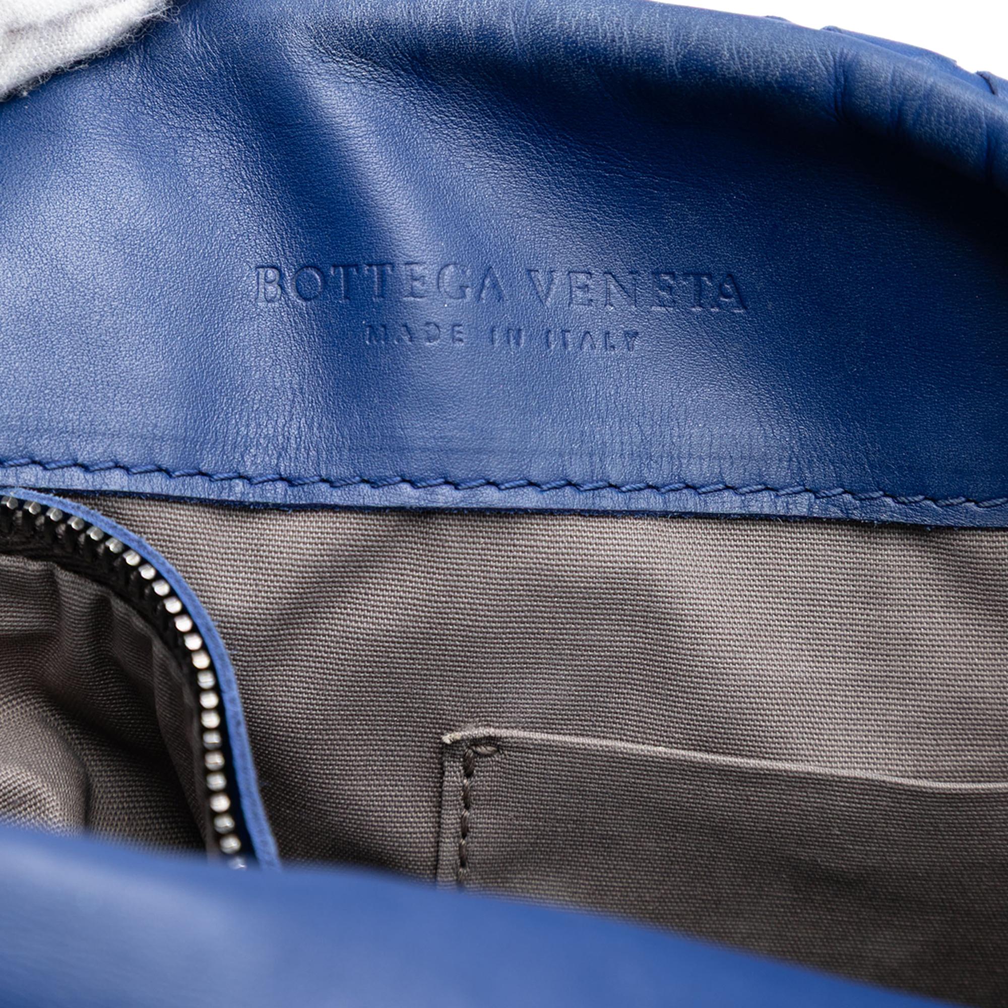 Bottega Veneta Nappa Intrecciato Flap Shoulder Bag