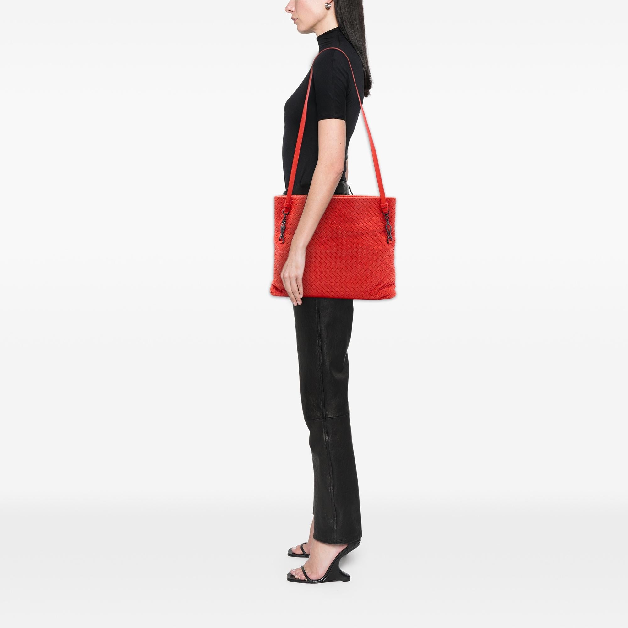Bottega Veneta Nappa Intrecciato Fold Over Satchel
