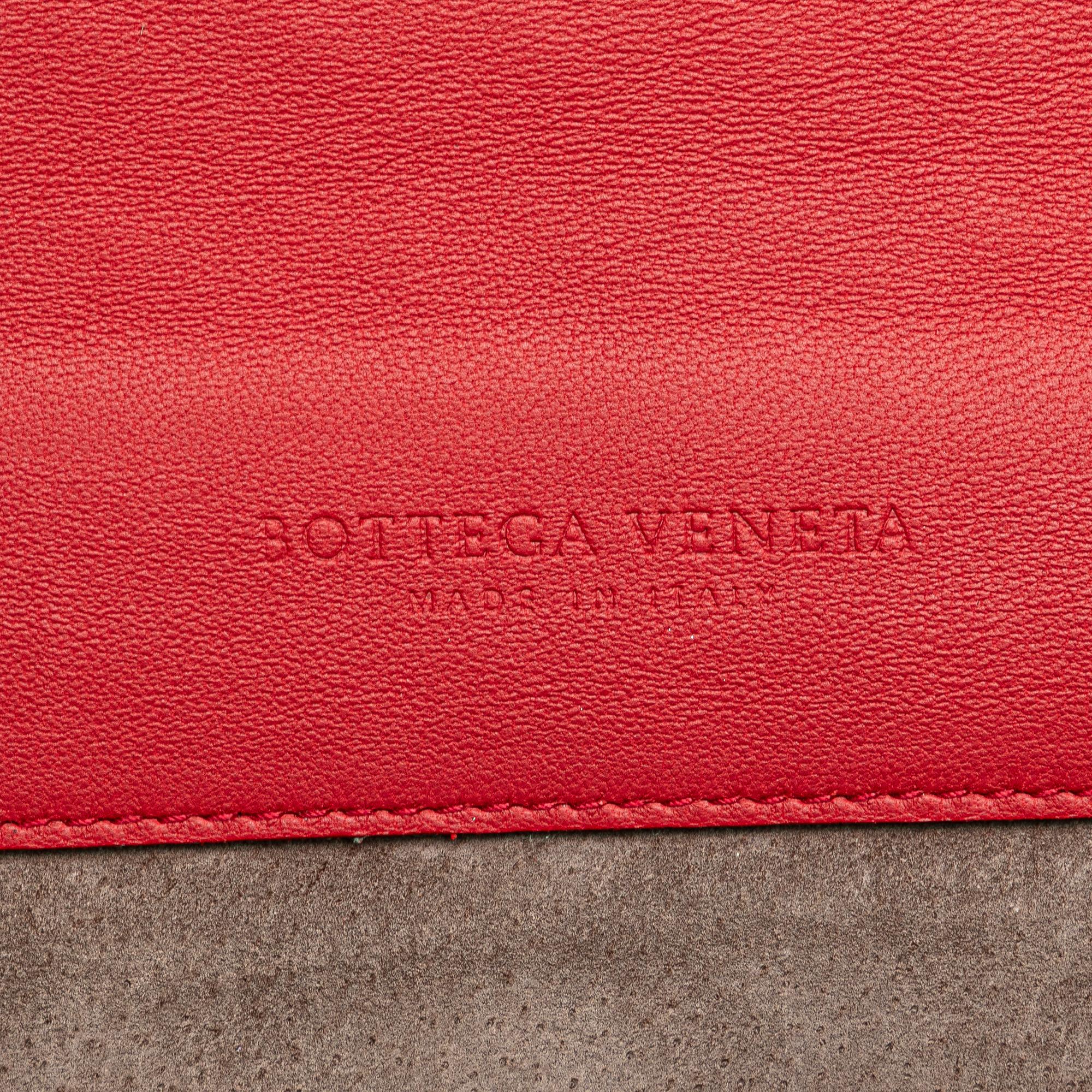 Bottega Veneta Nappa Intrecciato Glass Shoulder Bag