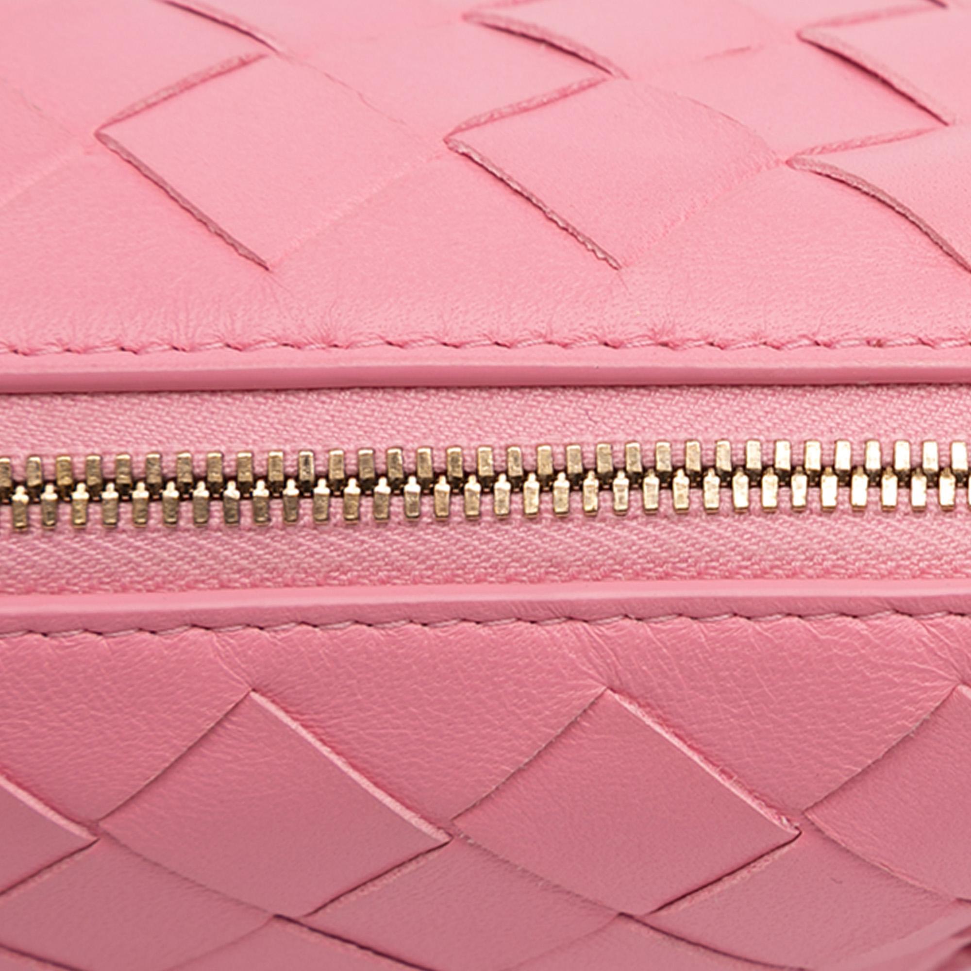 Bottega Veneta Nappa Intrecciato Half Moon Shoulder Bag