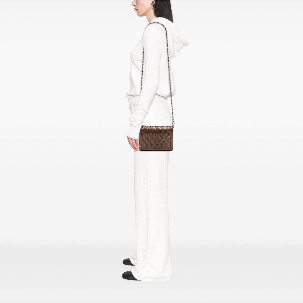 Bottega Veneta Nappa Intrecciato Montebello Crossbody