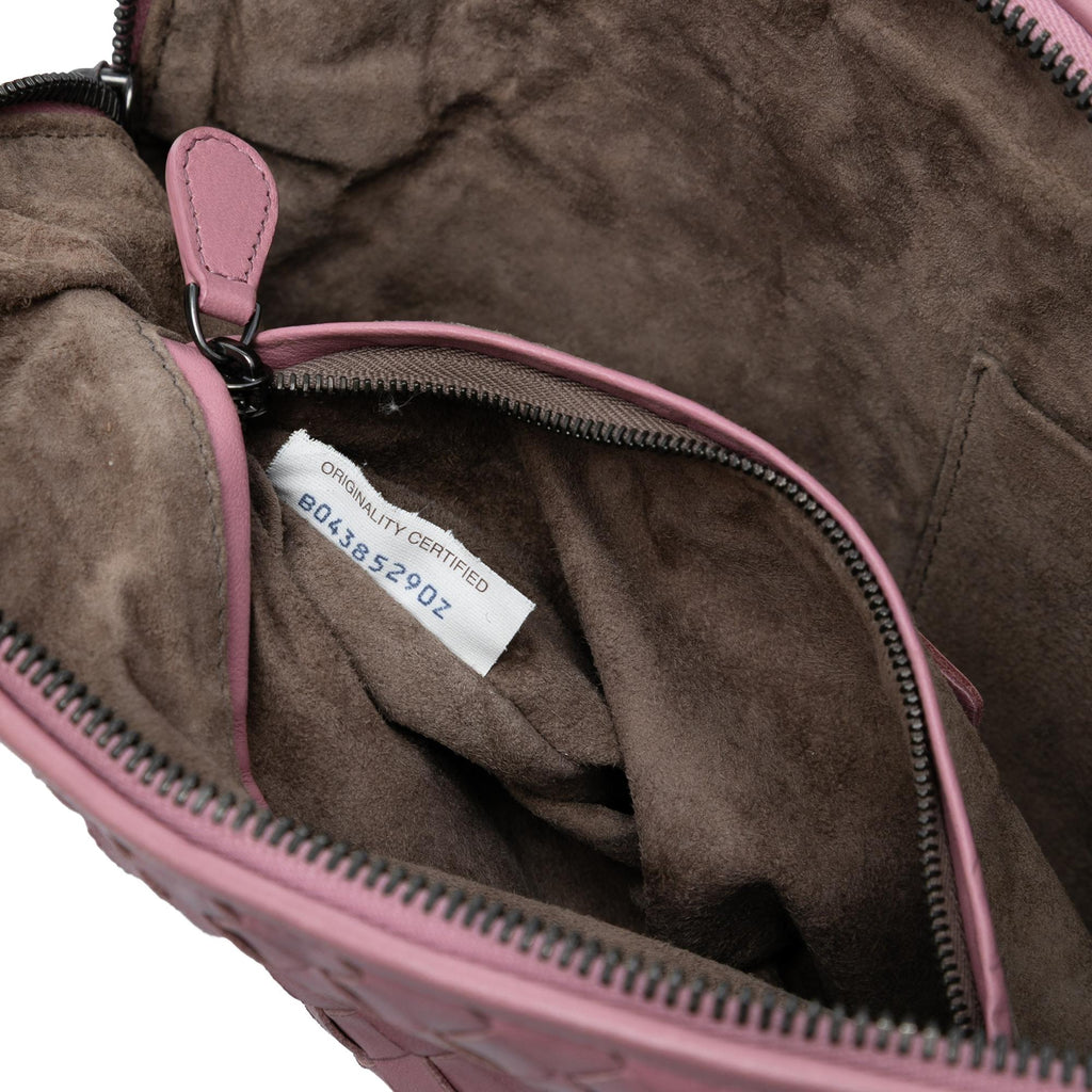 Bottega Veneta Nappa Intrecciato Nodini Crossbody