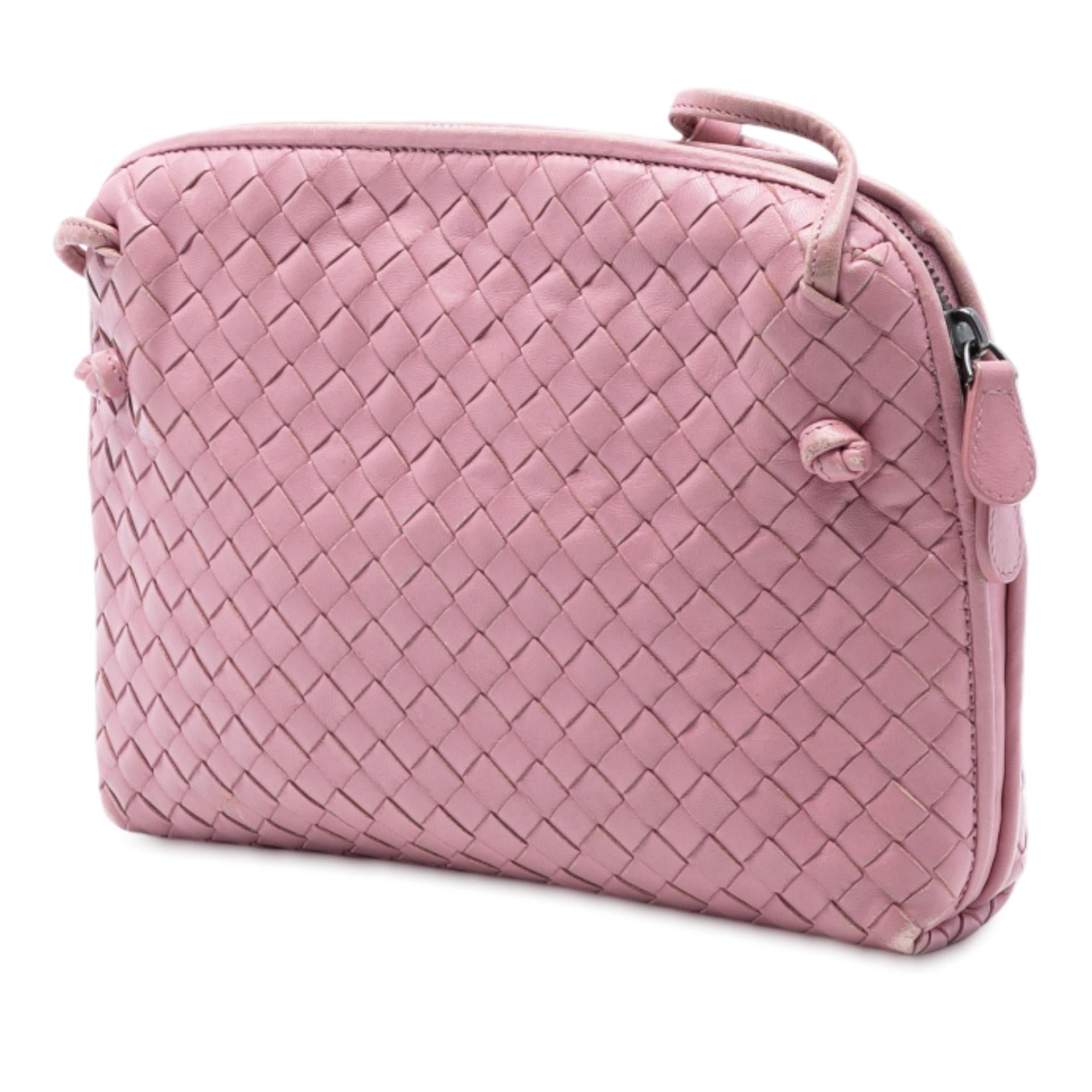 Bottega Veneta Nappa Intrecciato Nodini Crossbody