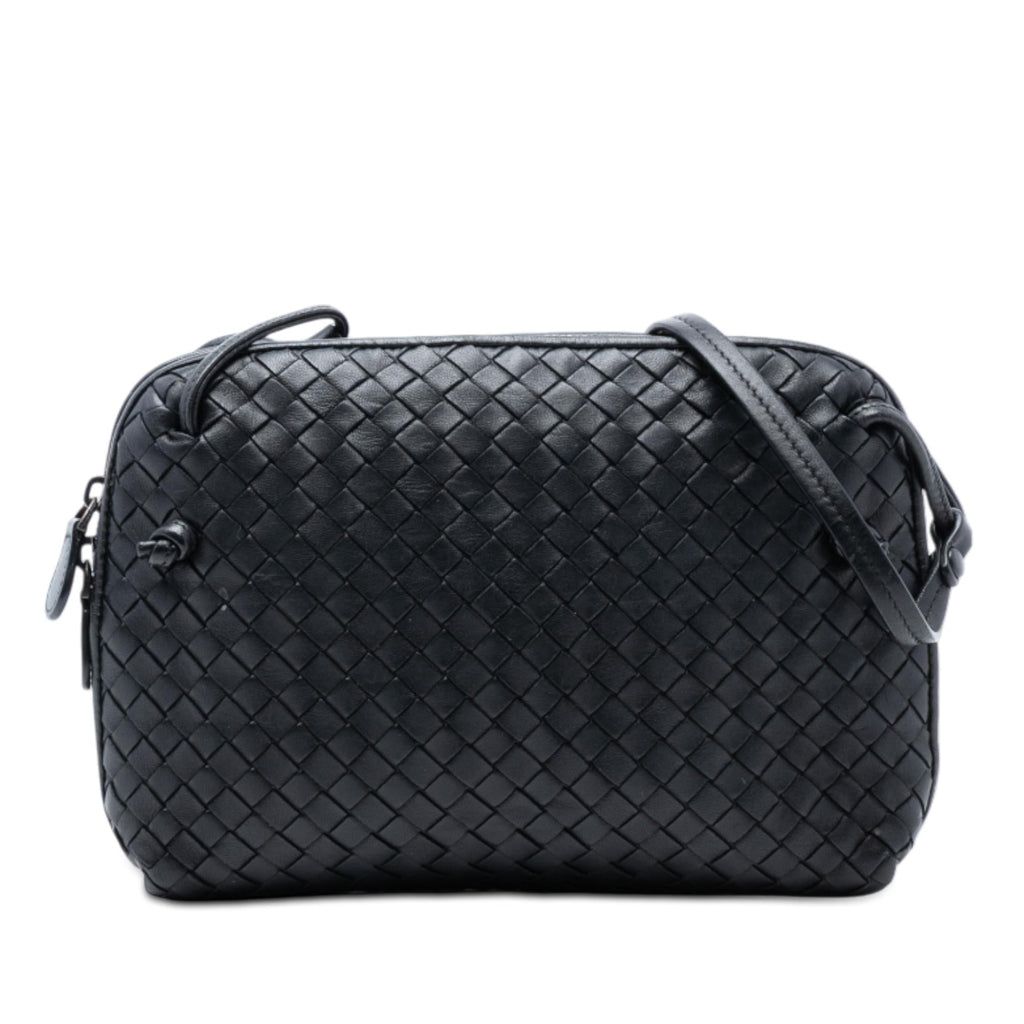 Bottega Veneta Nappa Intrecciato Nodini Crossbody
