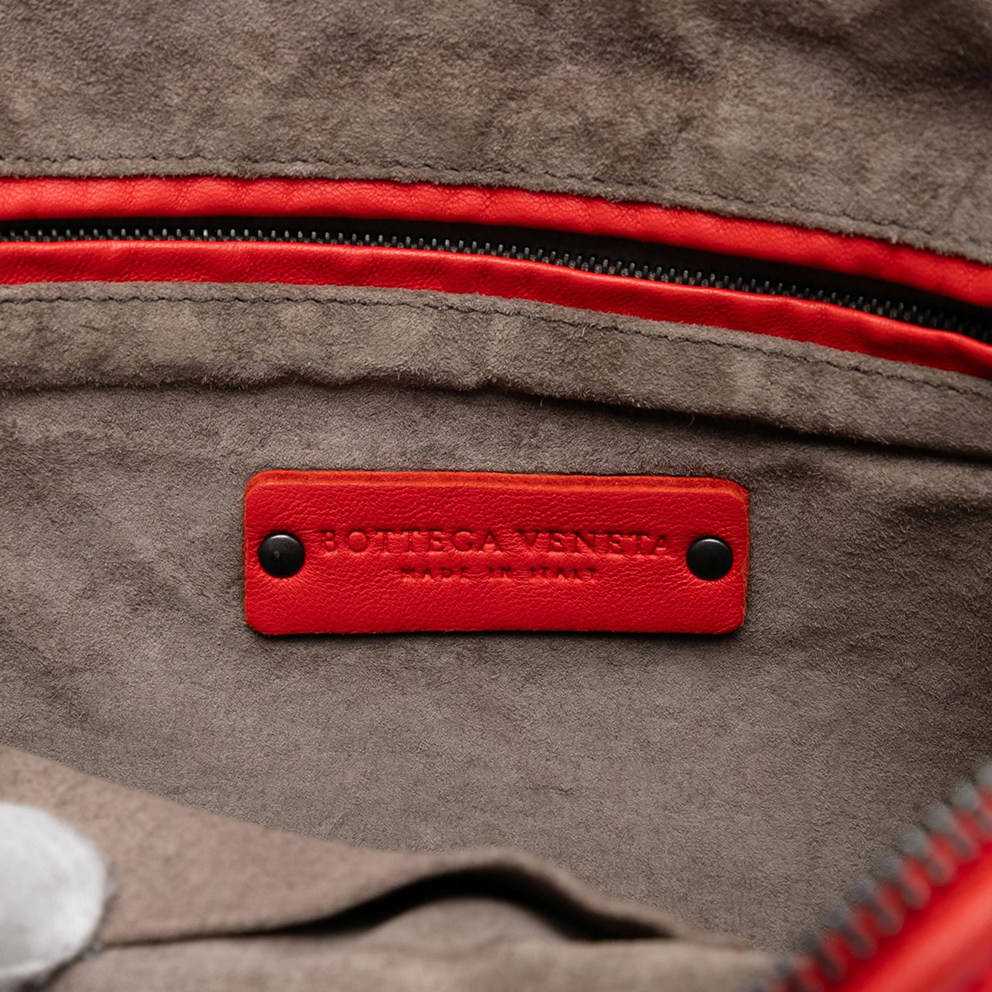 Bottega Veneta Nappa Intrecciato Nodini Crossbody